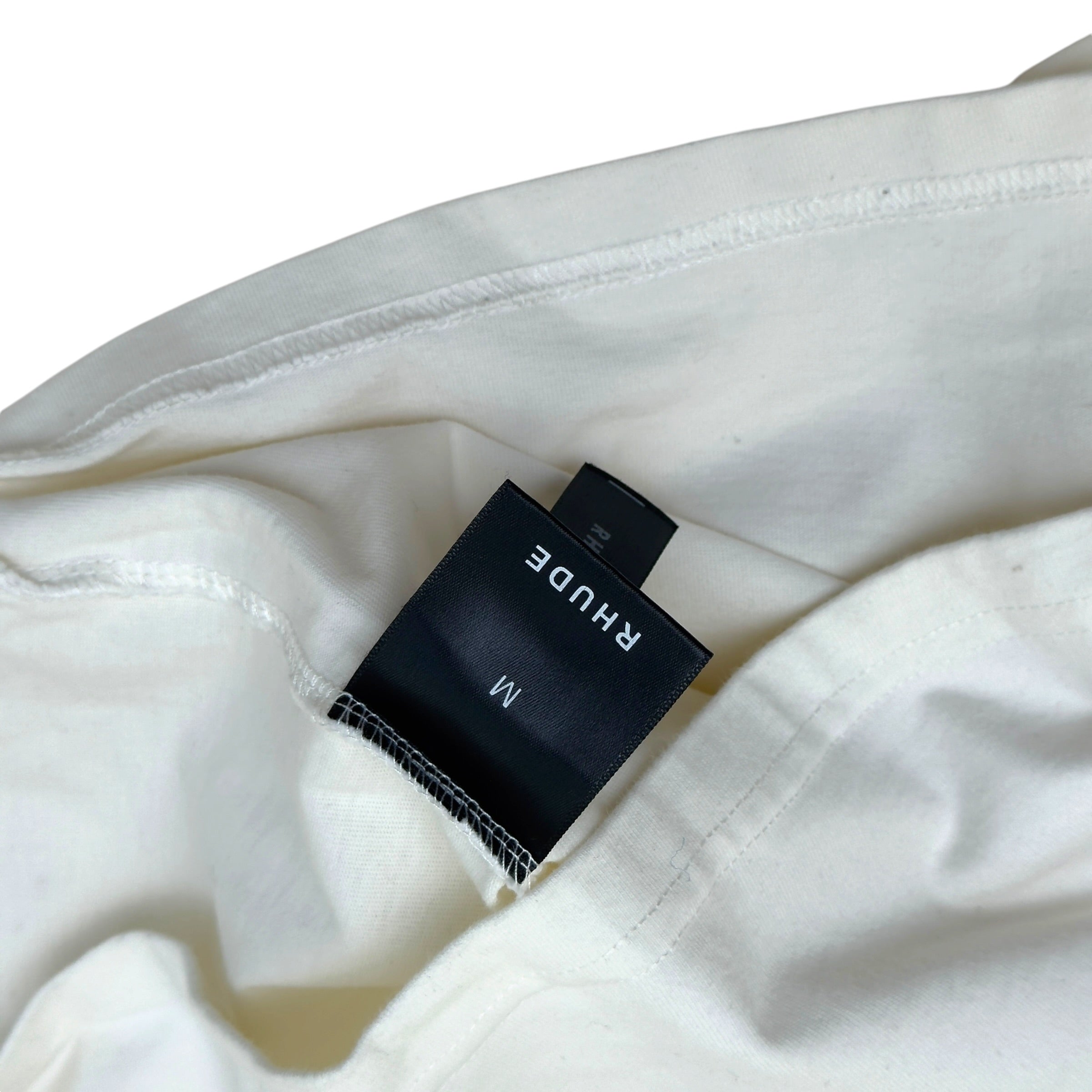 RHUDE GRAPHIC T-SHIRT WHITE M