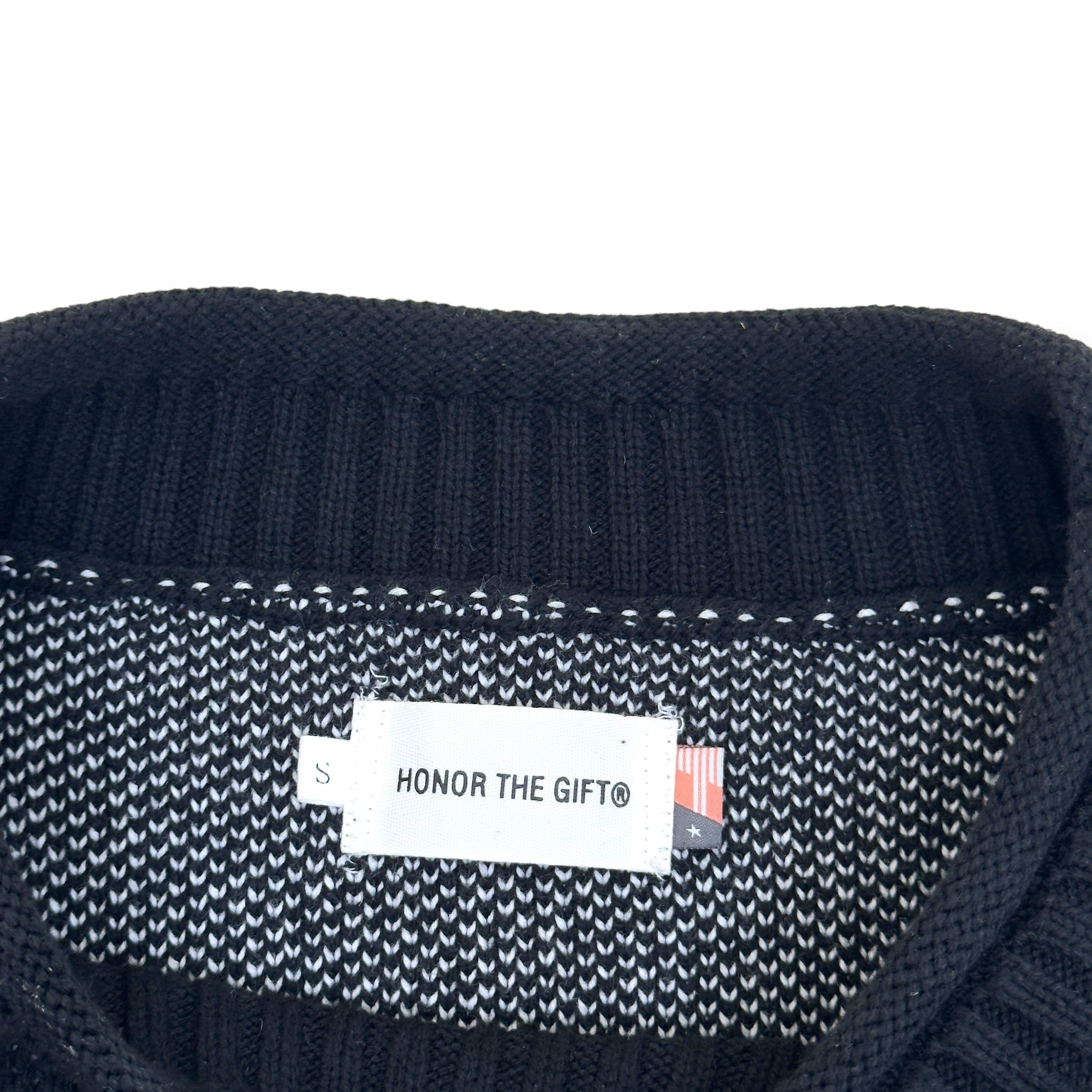 HONOR THE GIFT CODE OF HONOR SWEATER BLACK S