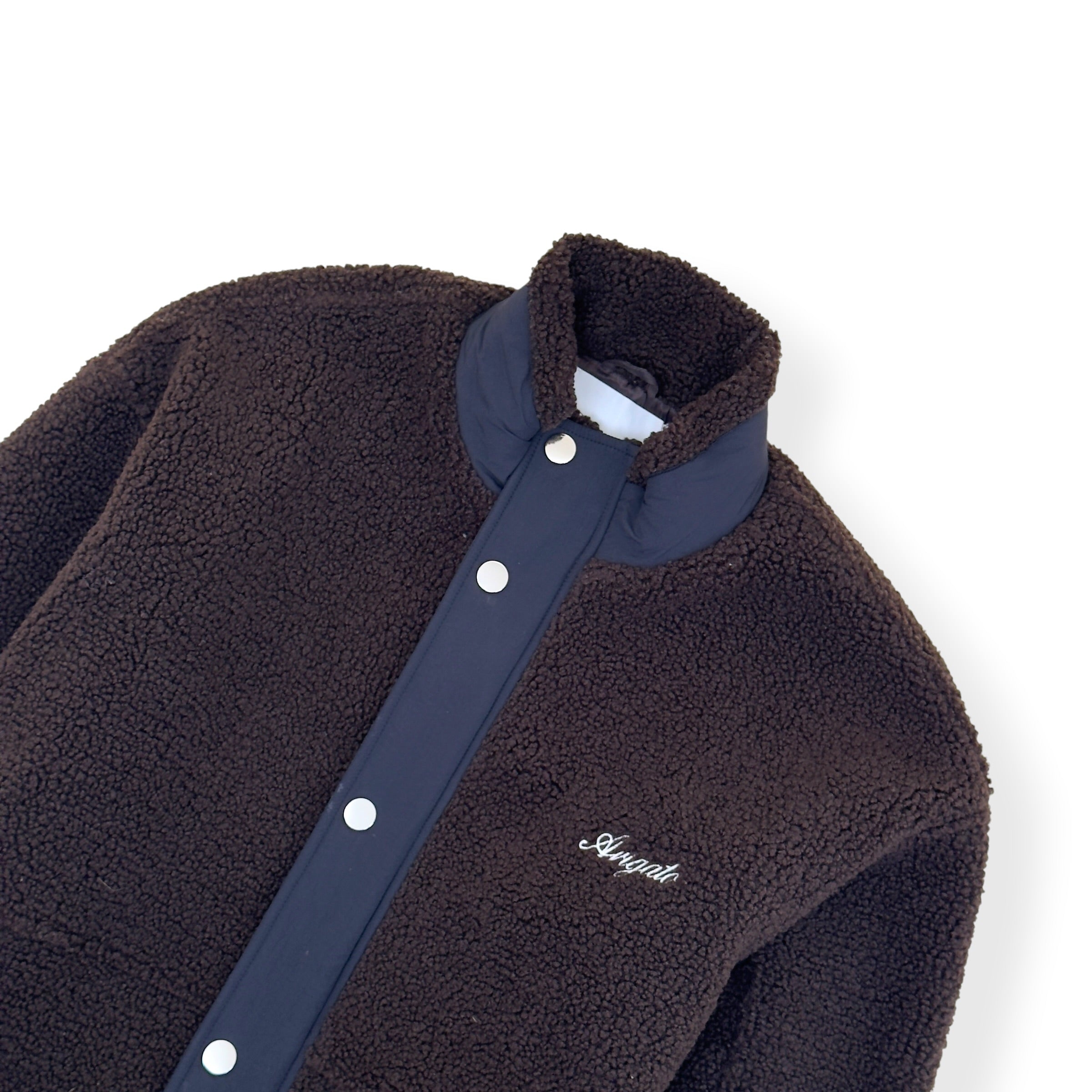 AXEL ARIGATO NOMAD FLEECE JACKET BROWN S
