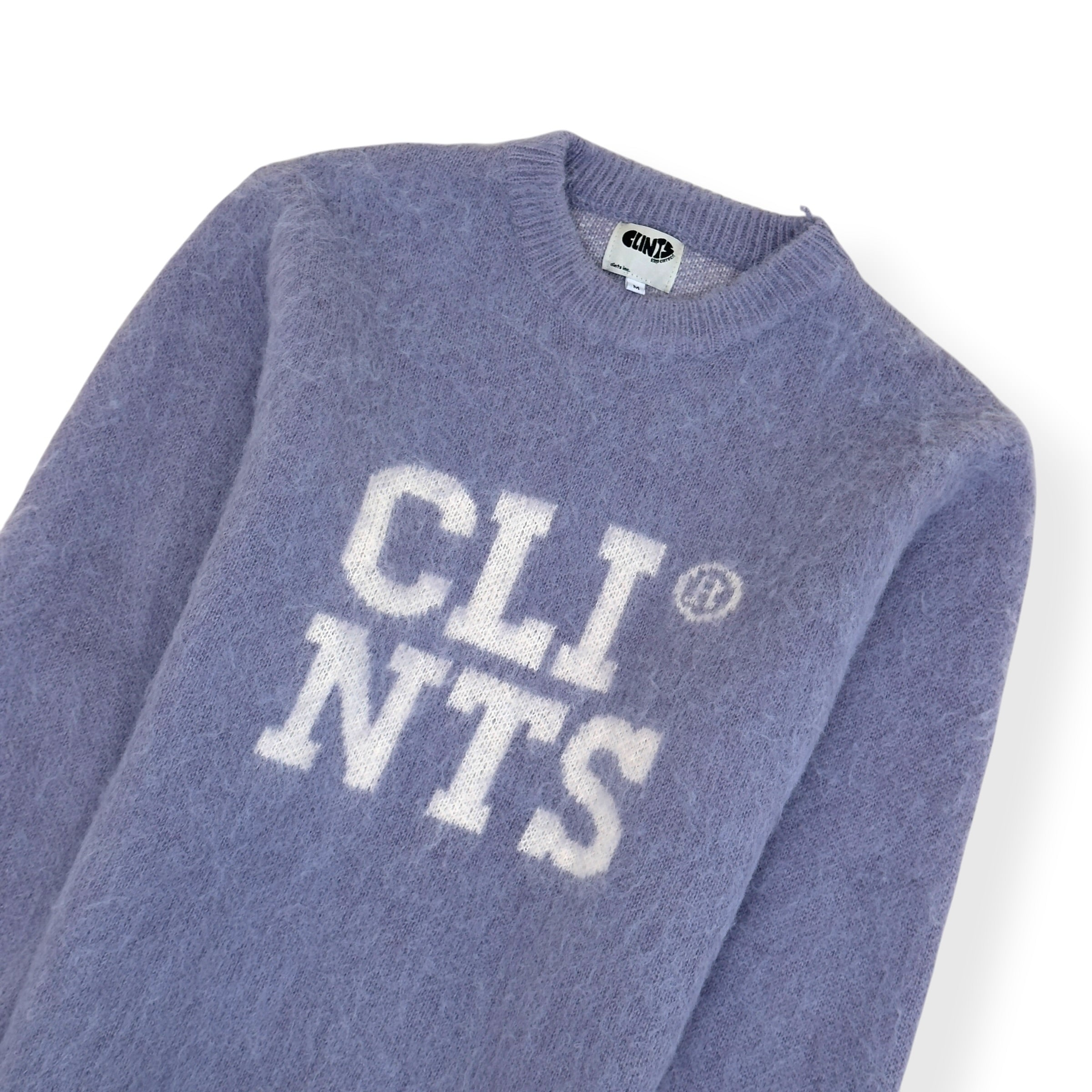CLINTS KNITTED SWEATER LAVENDER M