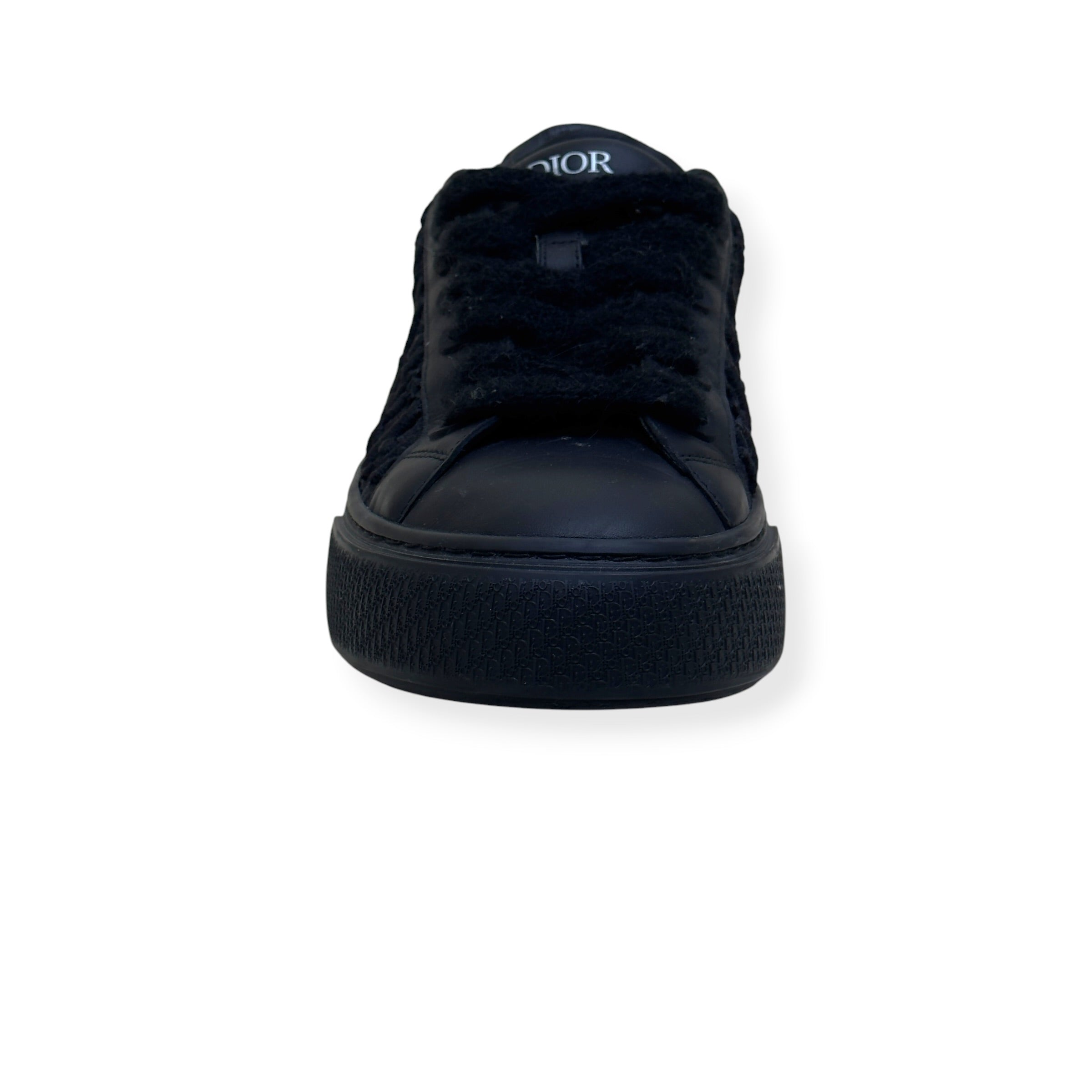 DIOR B33 LOW TOP OBLIQUE JACQUARD SNEAKER BLACK 45 / UK11