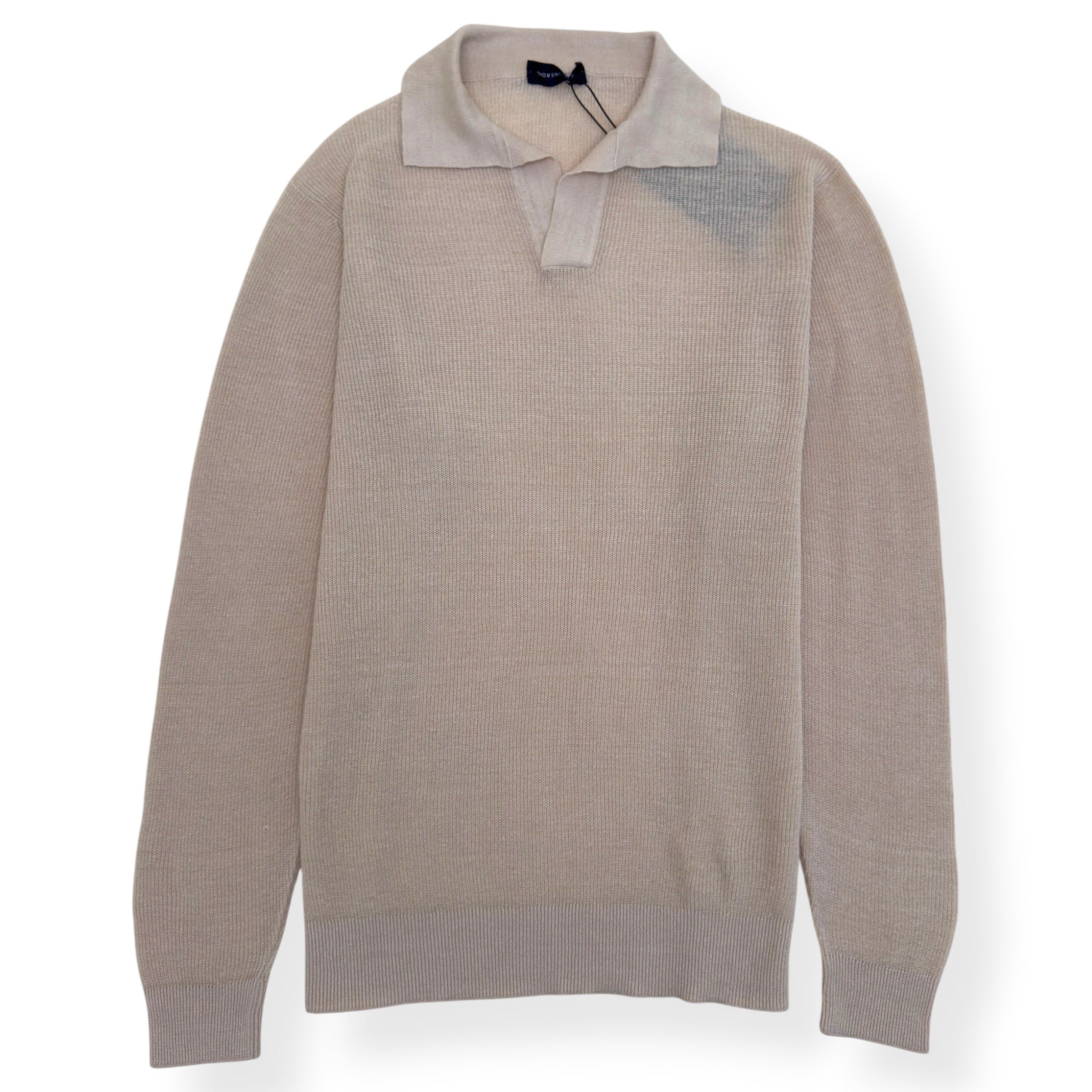 THOM SWEENEY SKIPPER POLO BEIGE XL