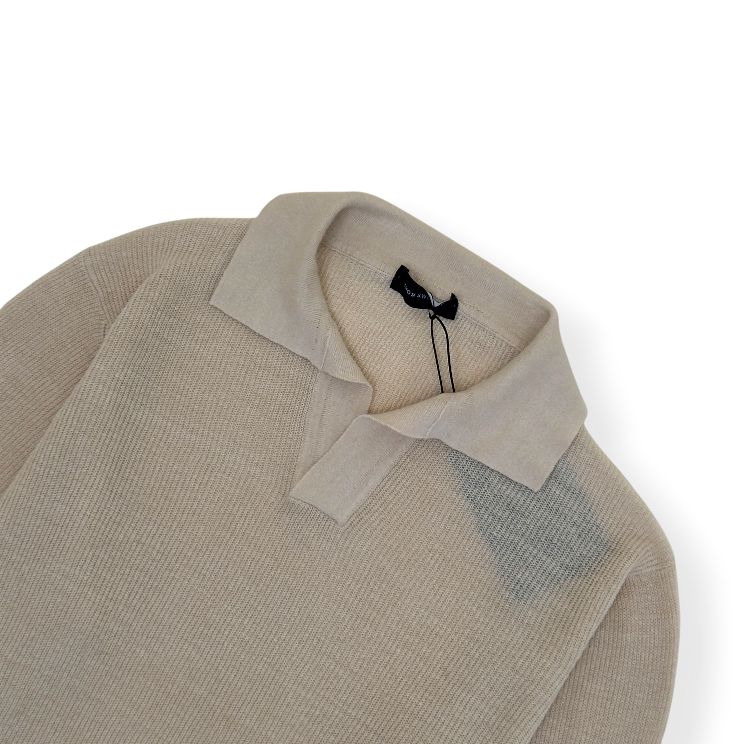 THOM SWEENEY SKIPPER POLO BEIGE XL