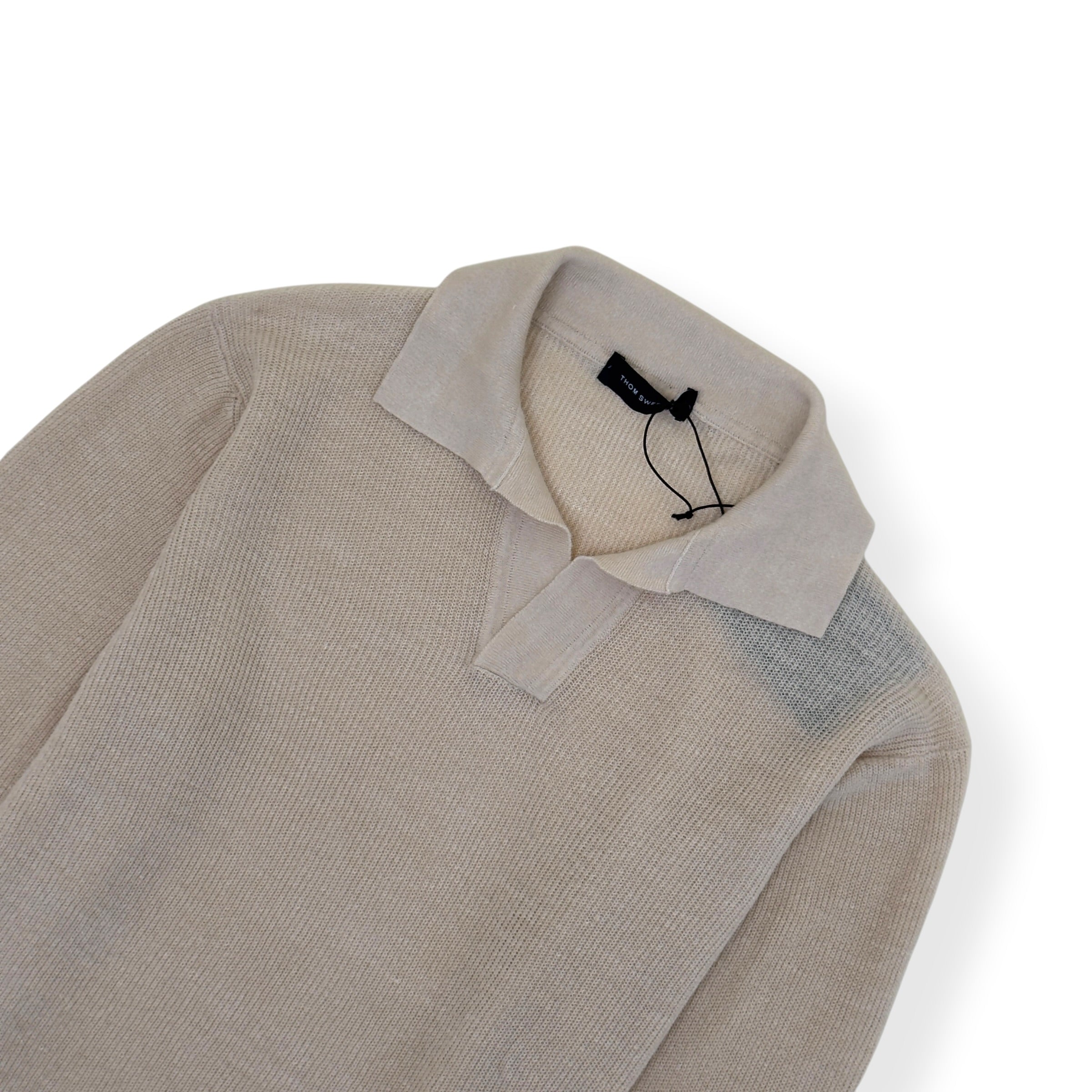 THOM SWEENEY SKIPPER POLO BEIGE L