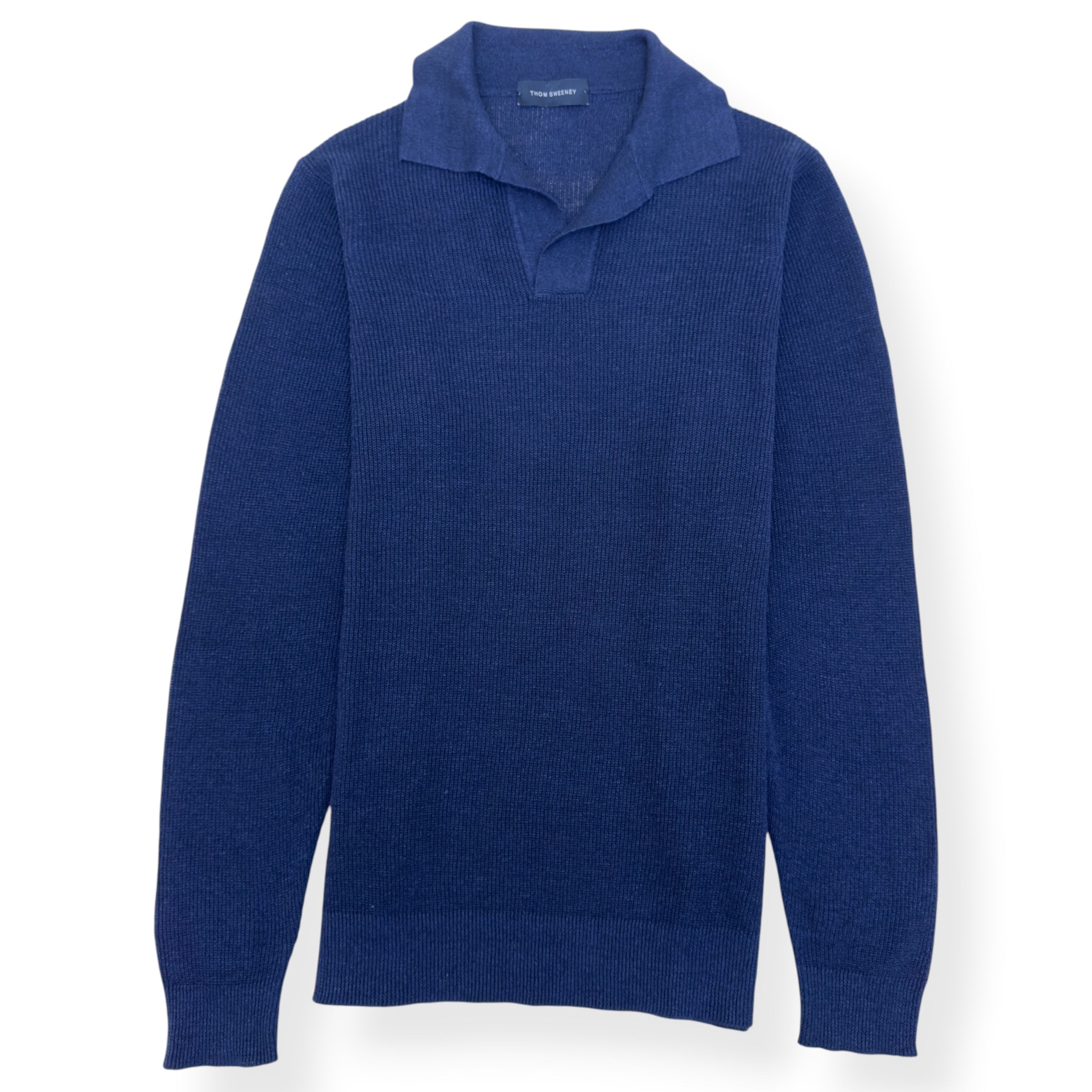 THOM SWEENEY SKIPPER POLO BLUE S