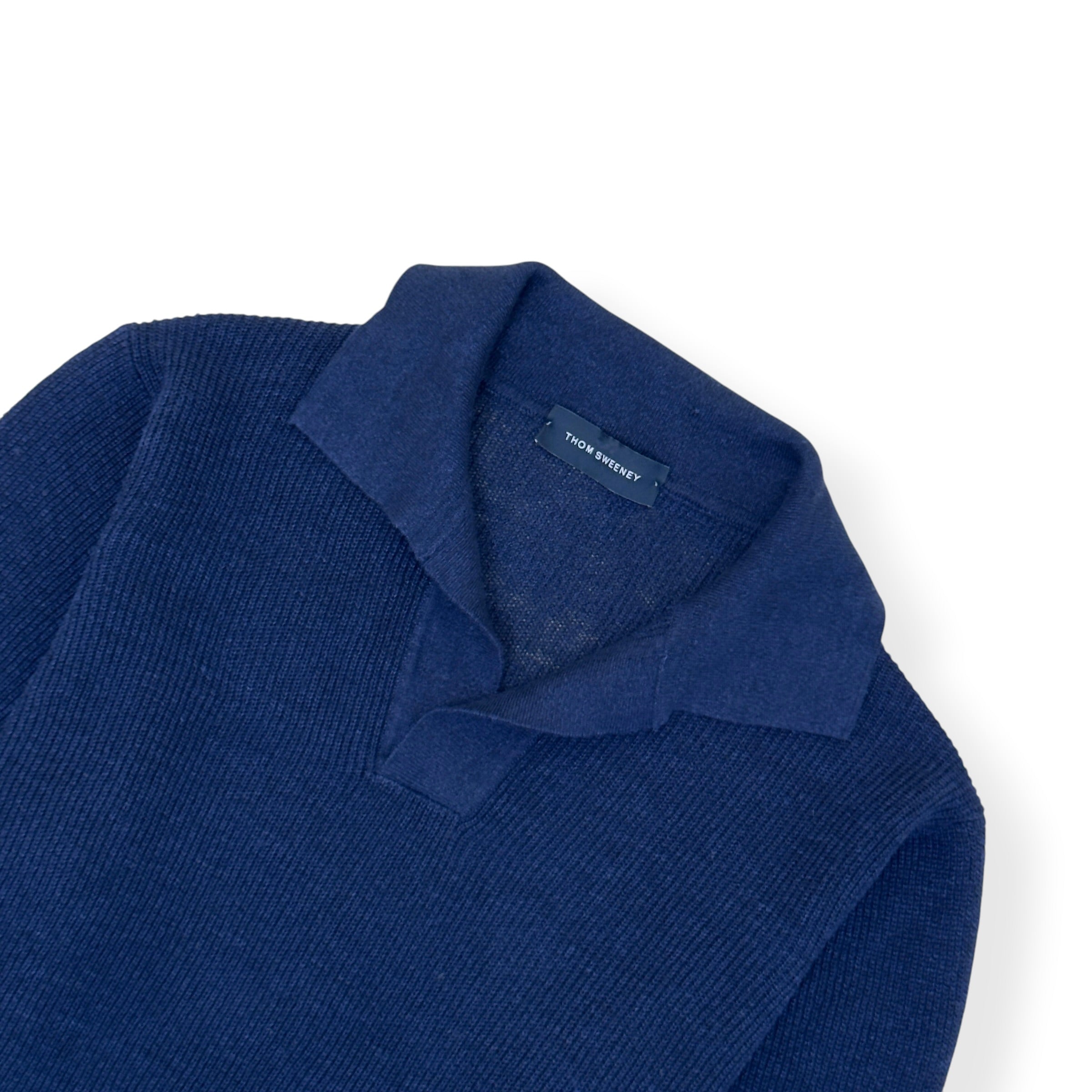THOM SWEENEY SKIPPER POLO BLUE S
