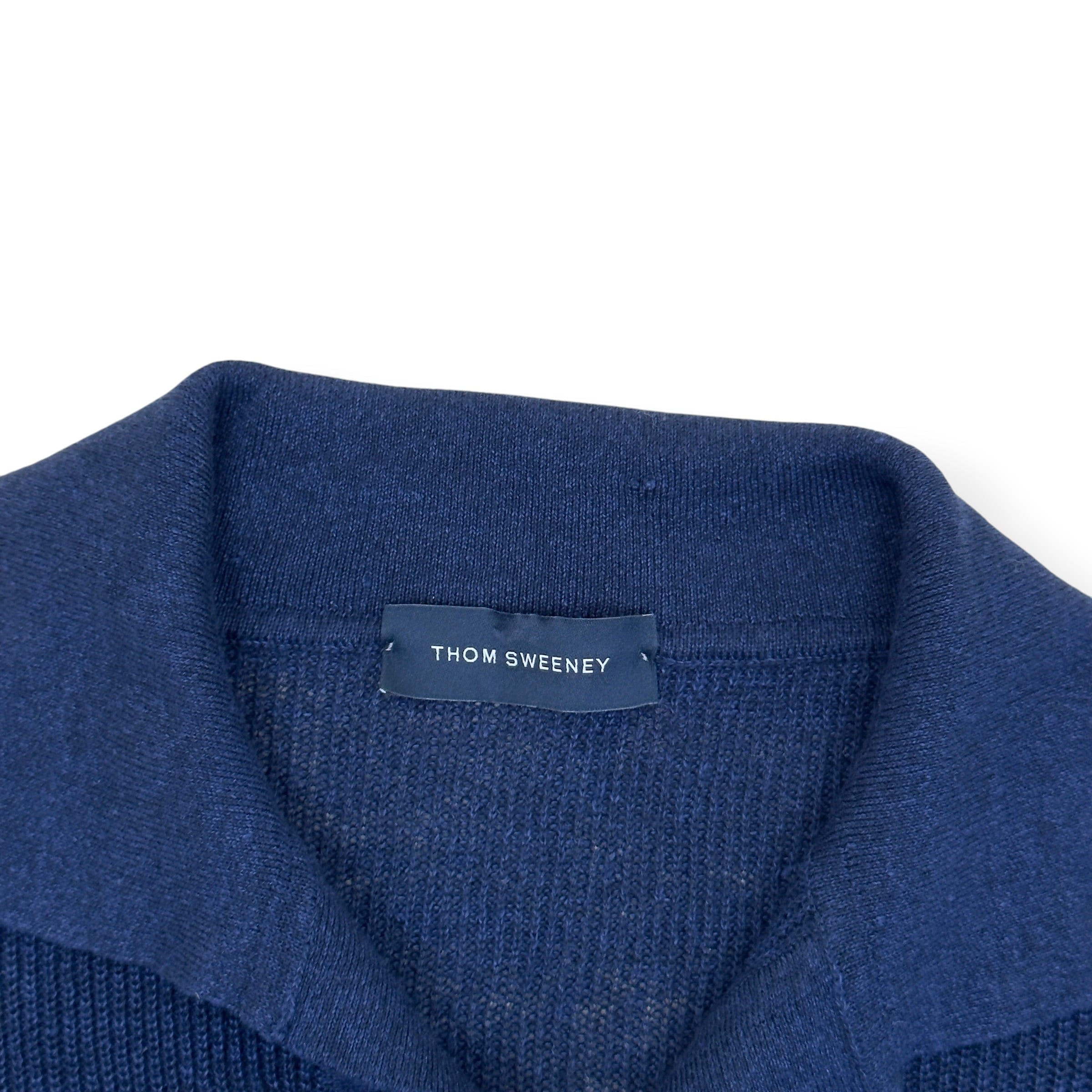THOM SWEENEY SKIPPER POLO BLUE S