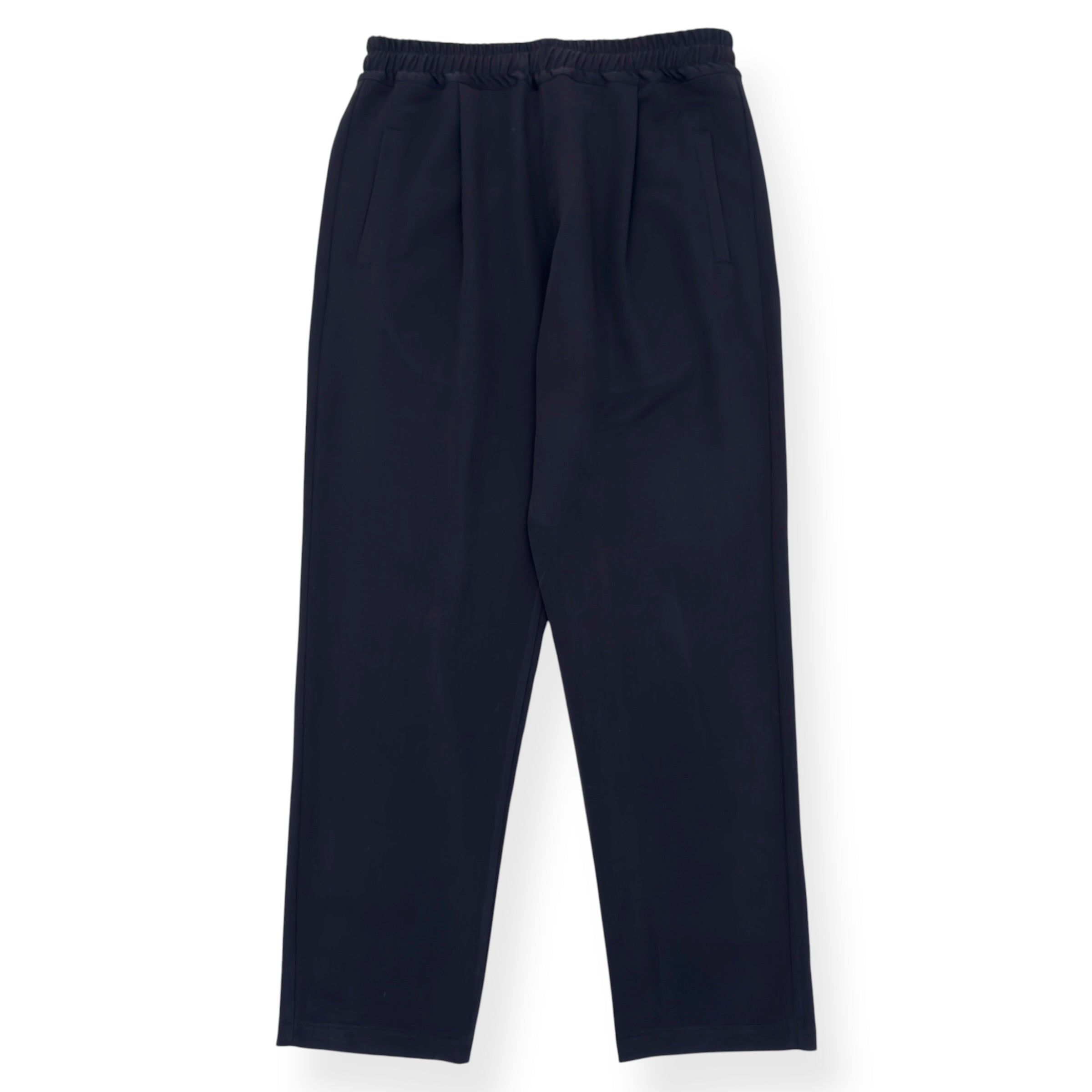 BY JAKE HALL PLEATED TROUSERS BLACK XL