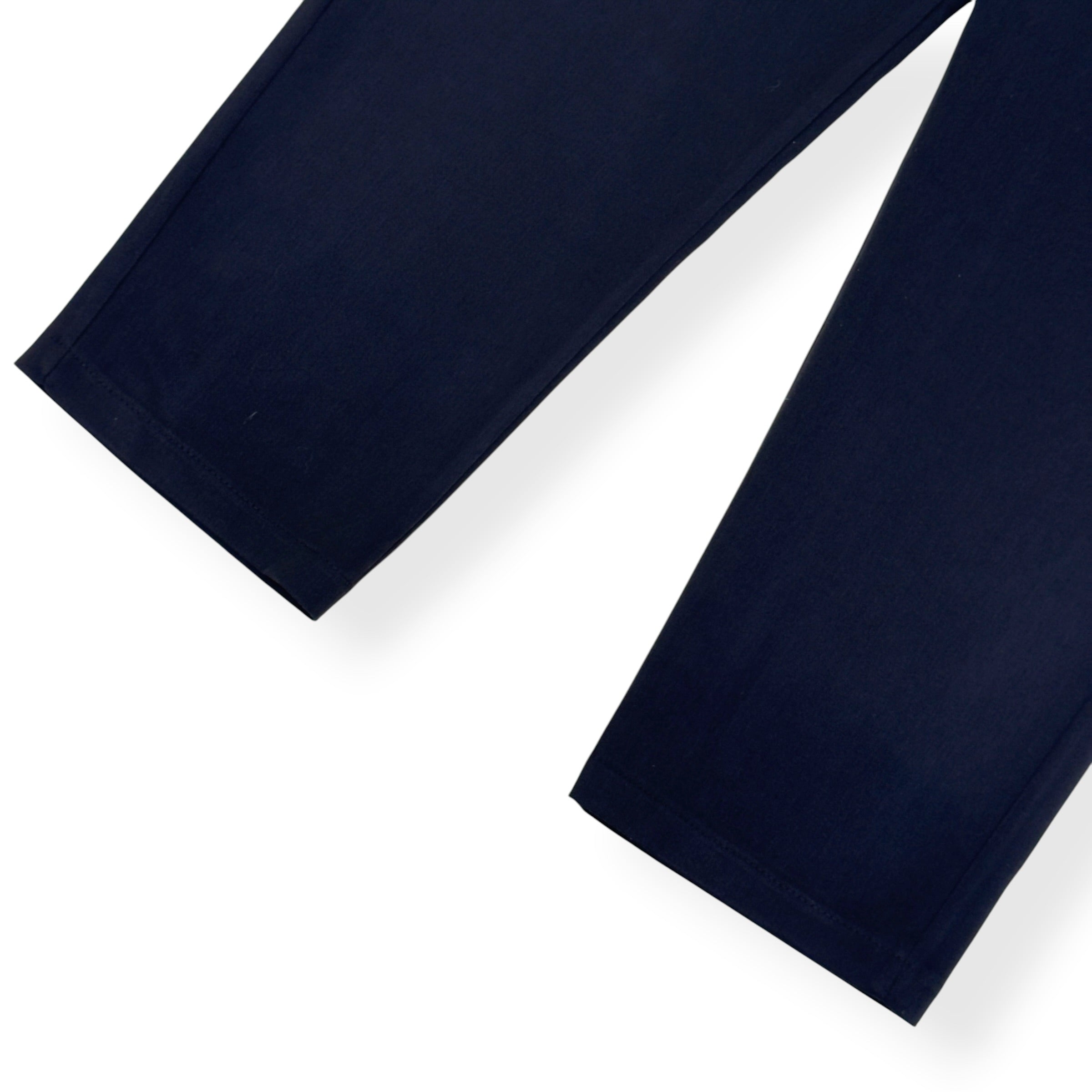BY JAKE HALL PLEATED TROUSERS BLACK XL