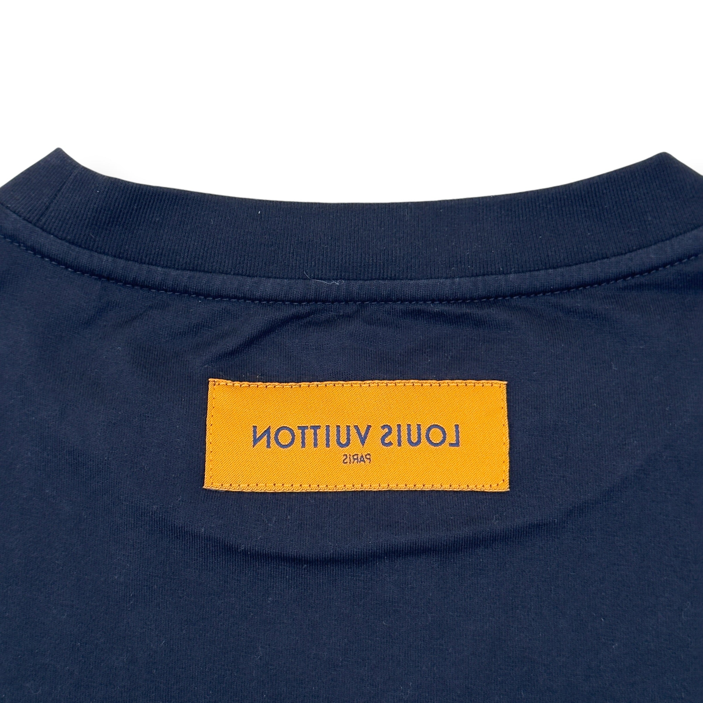 LOUIS VUITTON LV CONCERT PRINT T-SHIRT BLACK / WHITE L