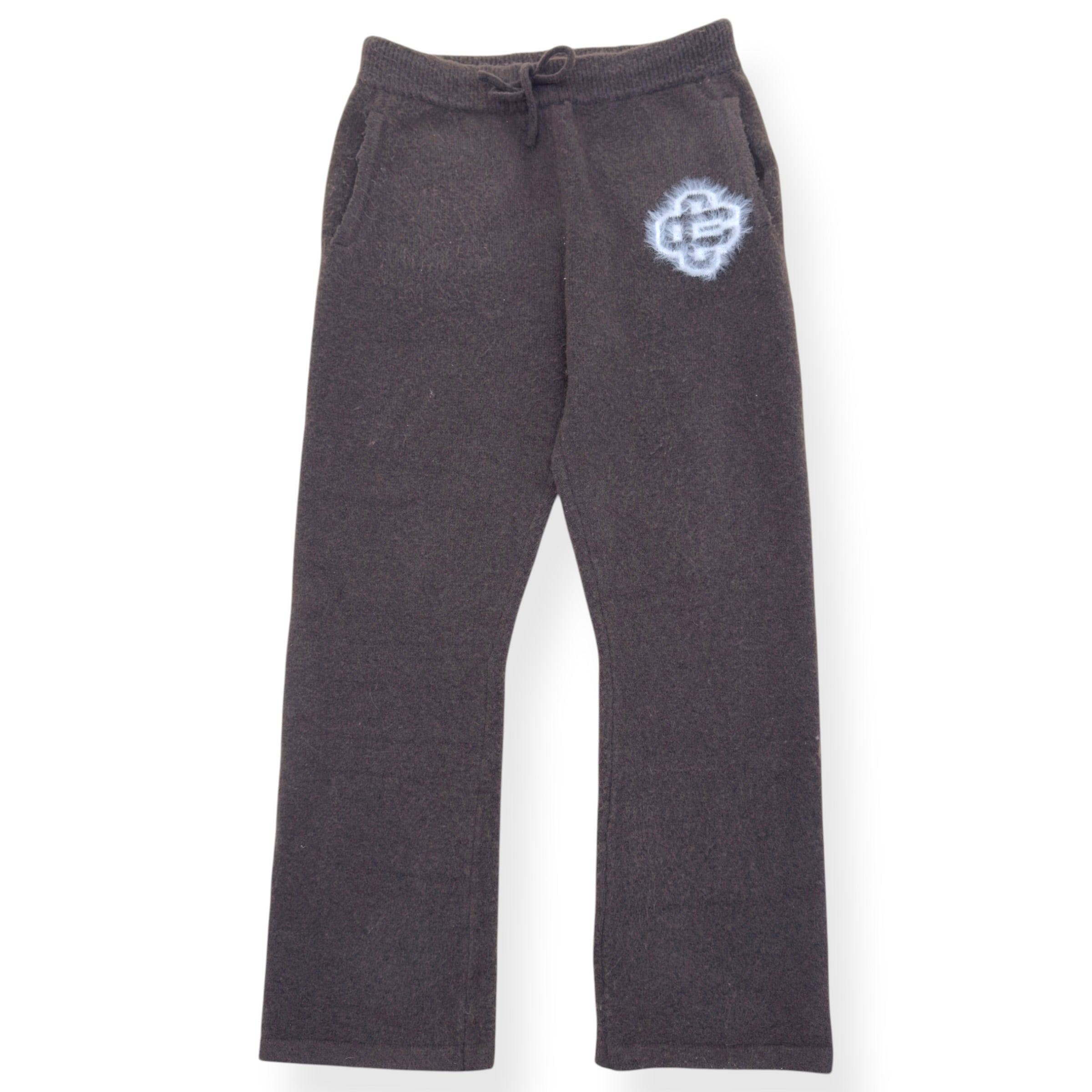THE COUTURE CLUB FLUFFY JOGGERS BROWN XL