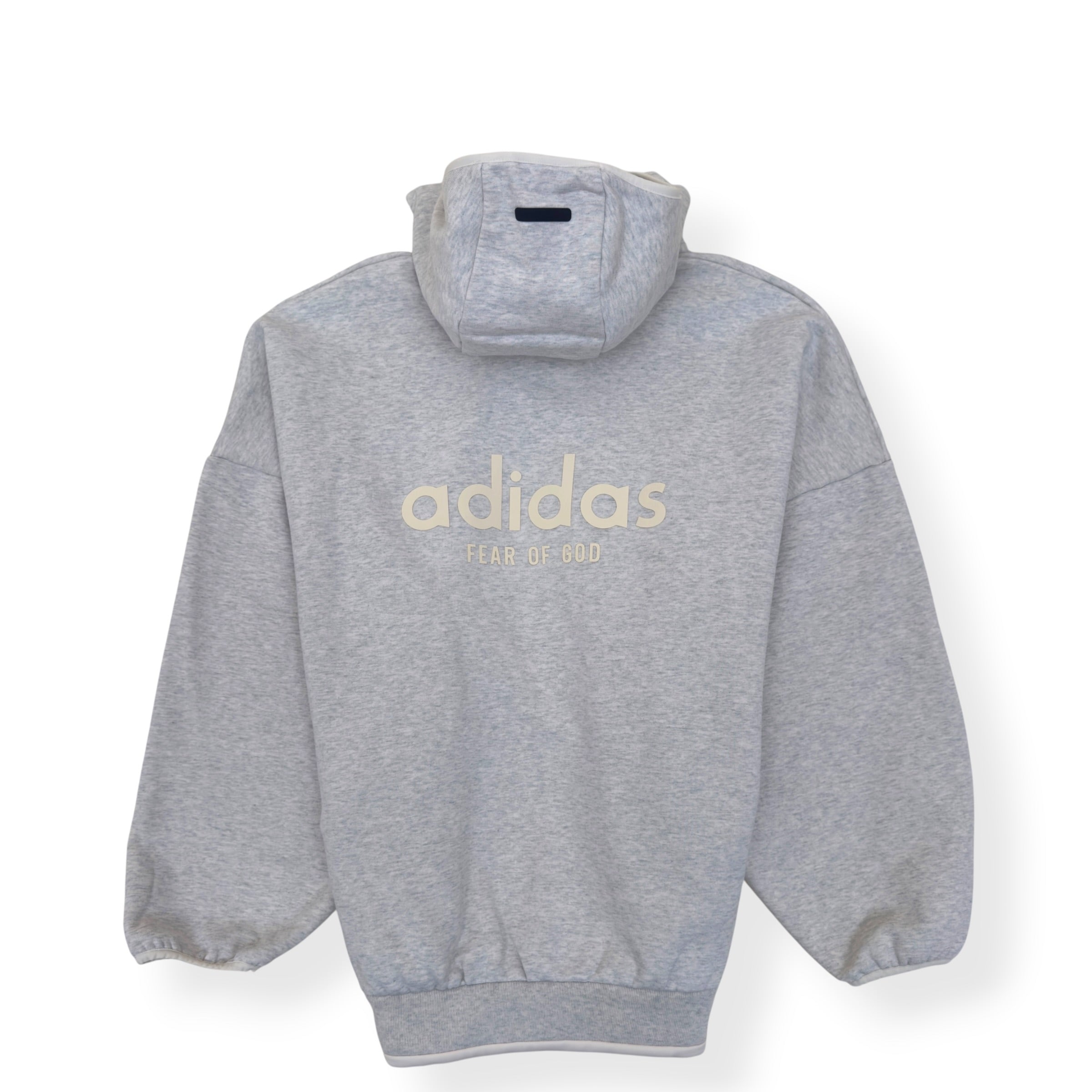 FEAR OF GOD X ADIDAS ATHLETIC HOODIE LIGHT GREY L