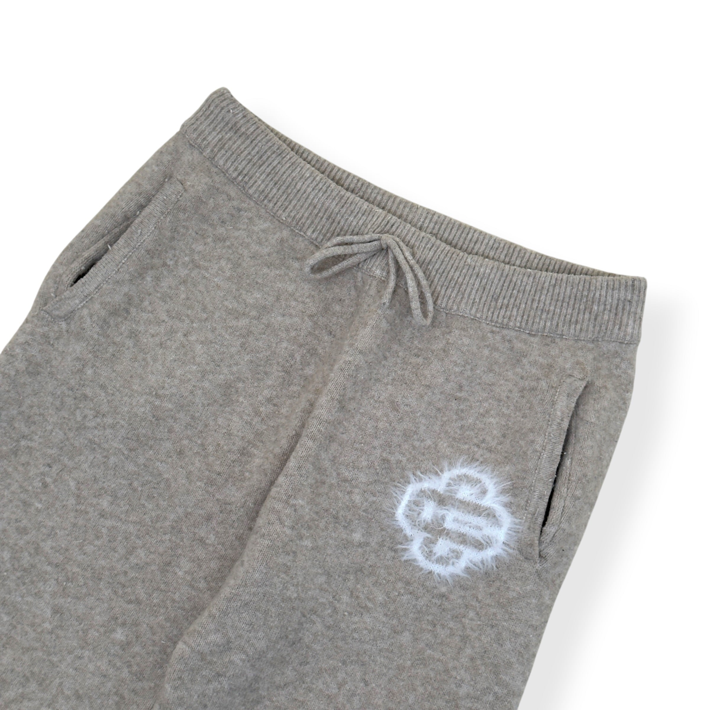 THE COUTURE CLUB FLUFFY JOGGERS GREY XL