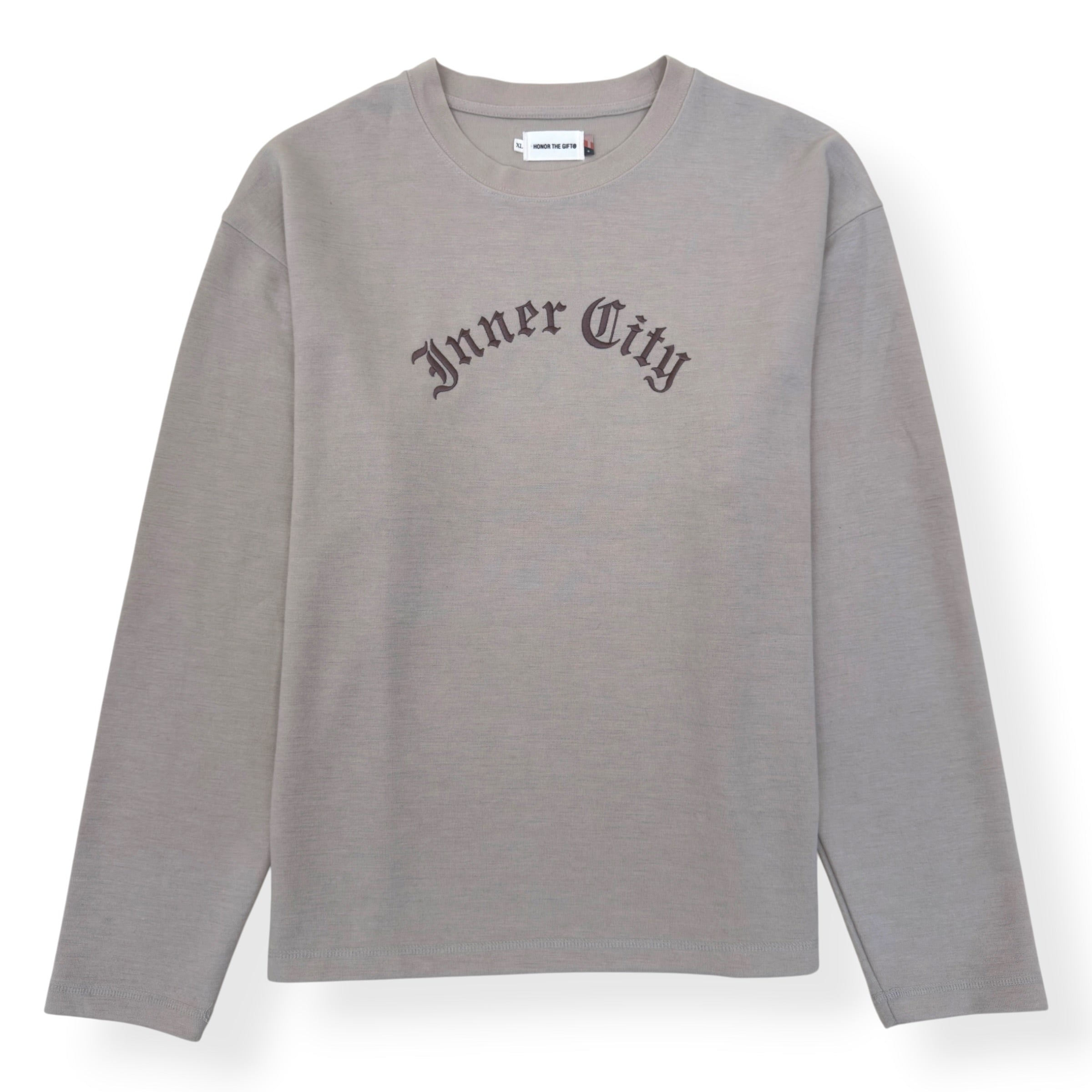 HONOR THE GIFT INNER CITY LONG SLEEVE T-SHIRT BEIGE XL