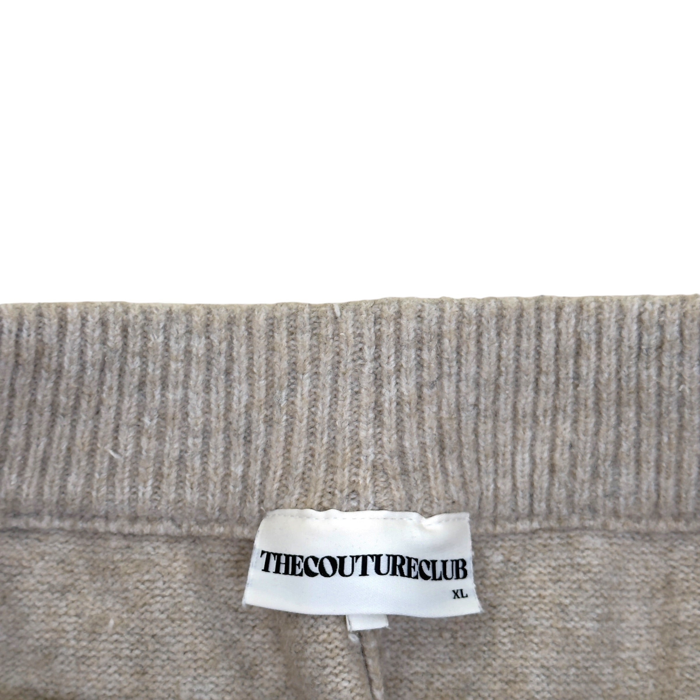 THE COUTURE CLUB FLUFFY JOGGERS GREY XL