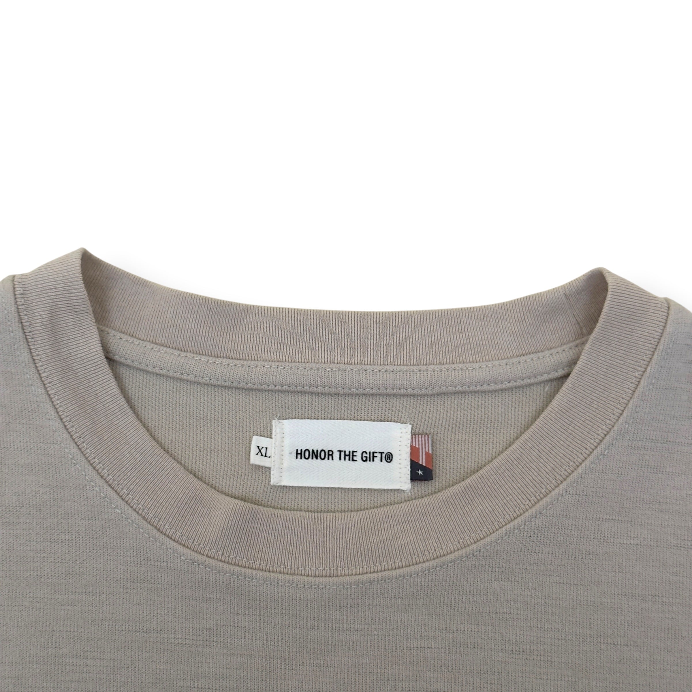 HONOR THE GIFT INNER CITY LONG SLEEVE T-SHIRT BEIGE XL