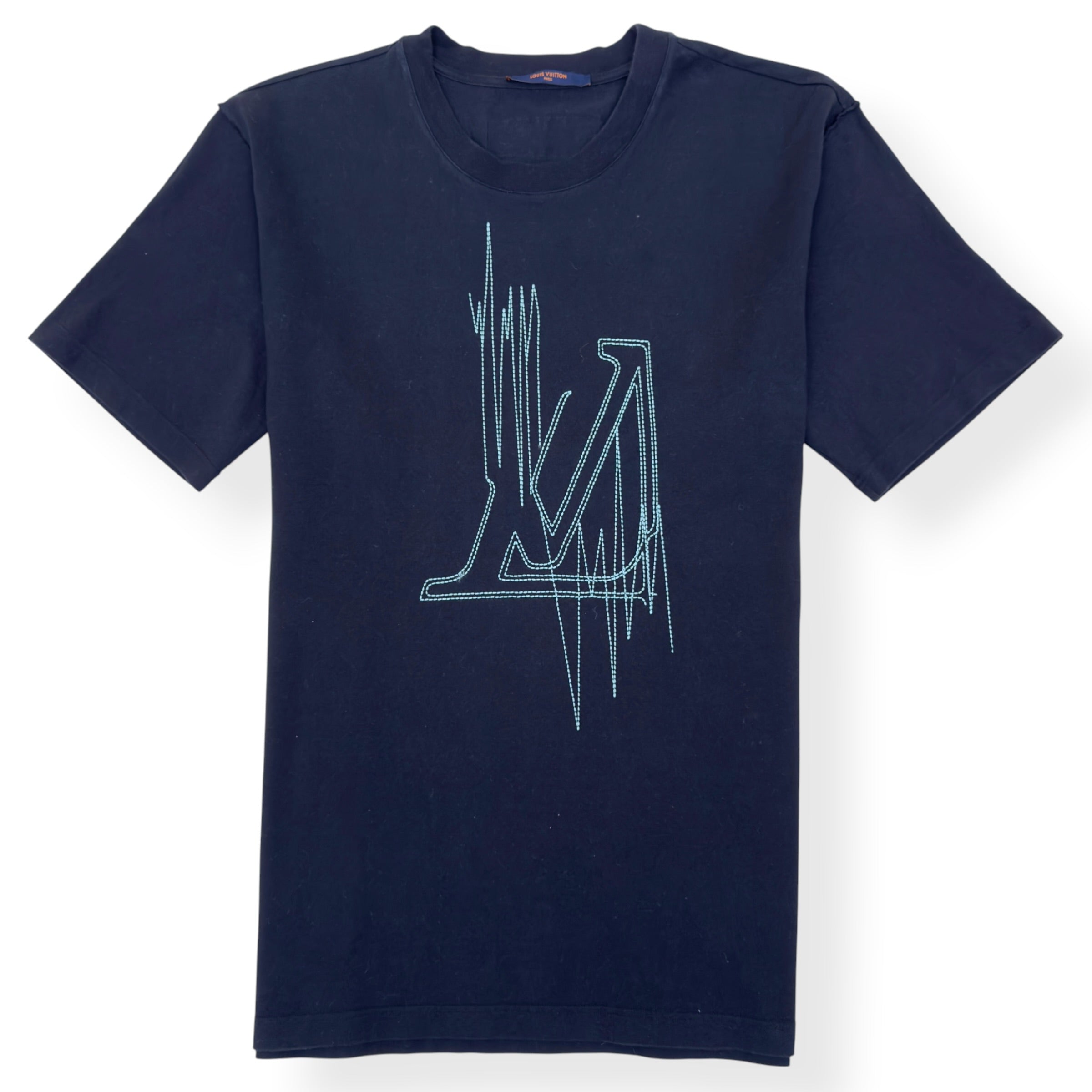 LOUIS VUITTON FREQUENCY T-SHIRT BLACK XXL