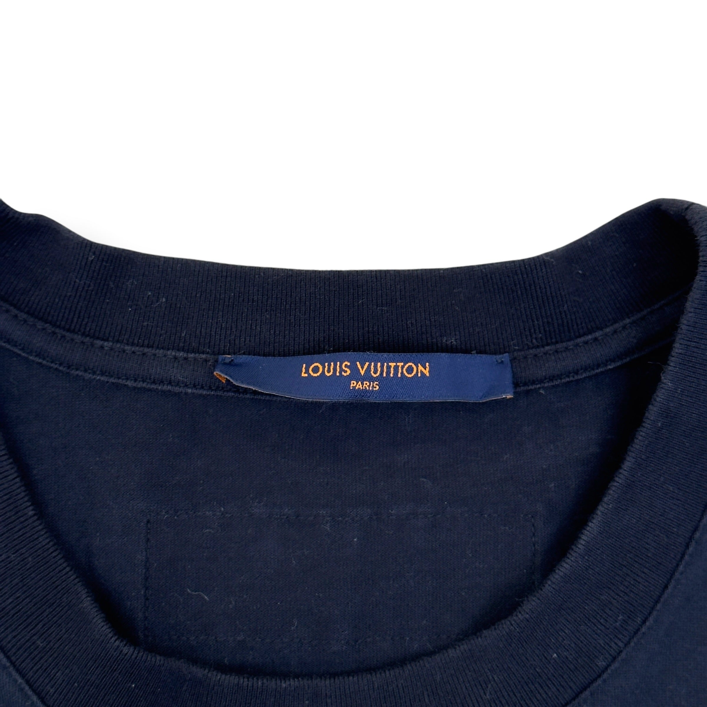LOUIS VUITTON FREQUENCY T-SHIRT BLACK XXL