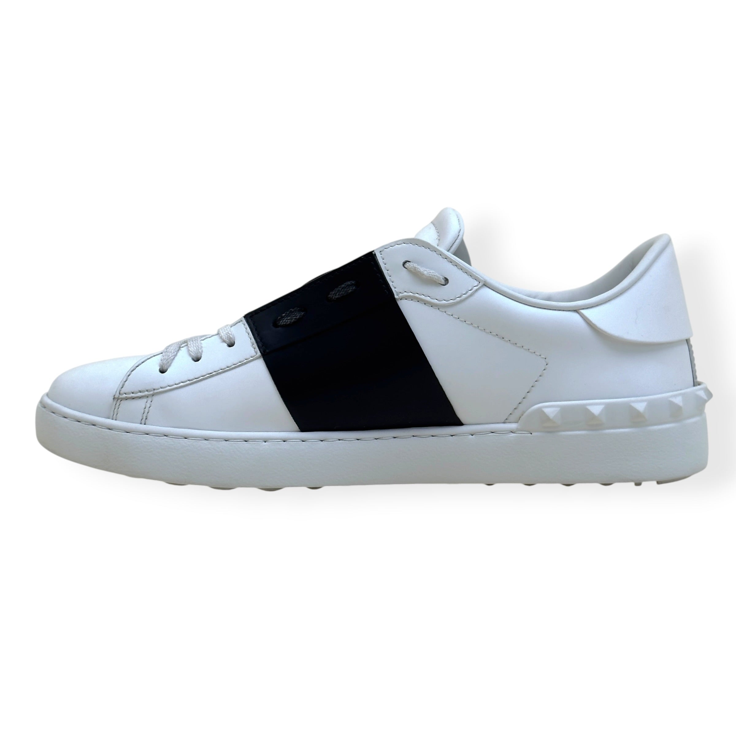 VALENTINO GARAVANI OPEN SNEAKER SNEAKER WHITE / BLACK 44.5 / UK10.5