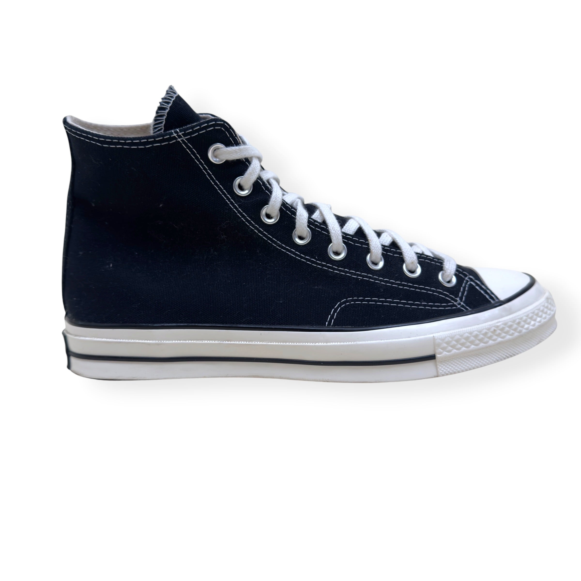 CONVERSE CHUCK TAYLOR ALL STAR 70 HIGH TOP SNEAKER BLACK / WHITE UK10