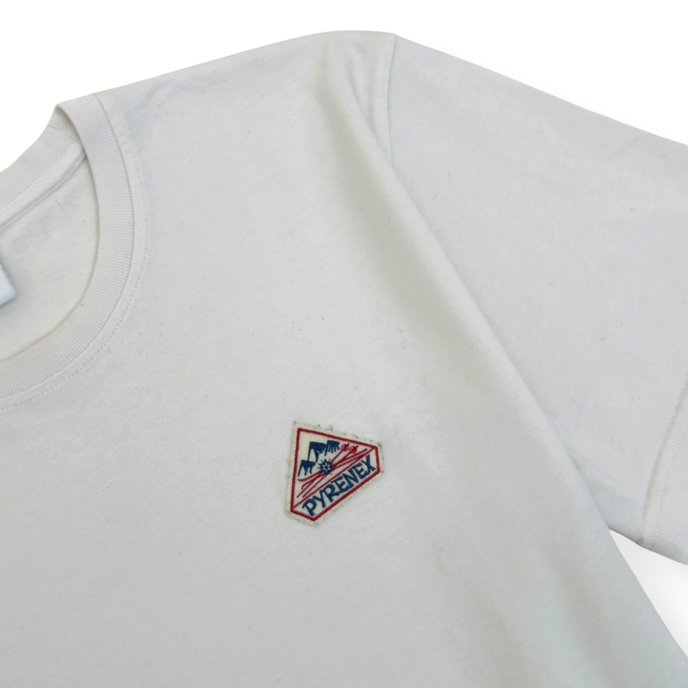 PYRENEX ECHO COTTON LOGO T-SHIRT MILK L