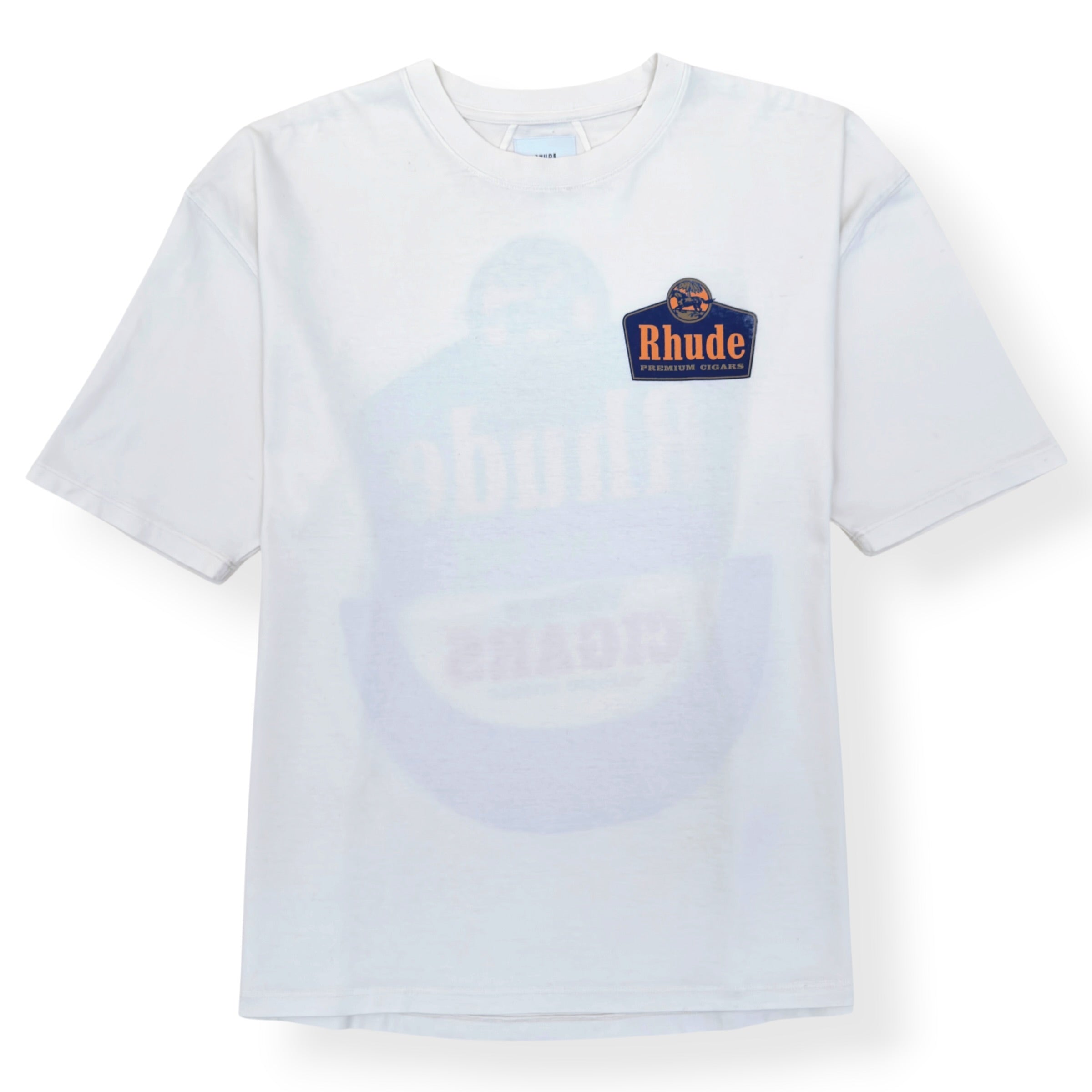 RHUDE GRAND CRU T-SHIRT VINTAGE WHITE XL