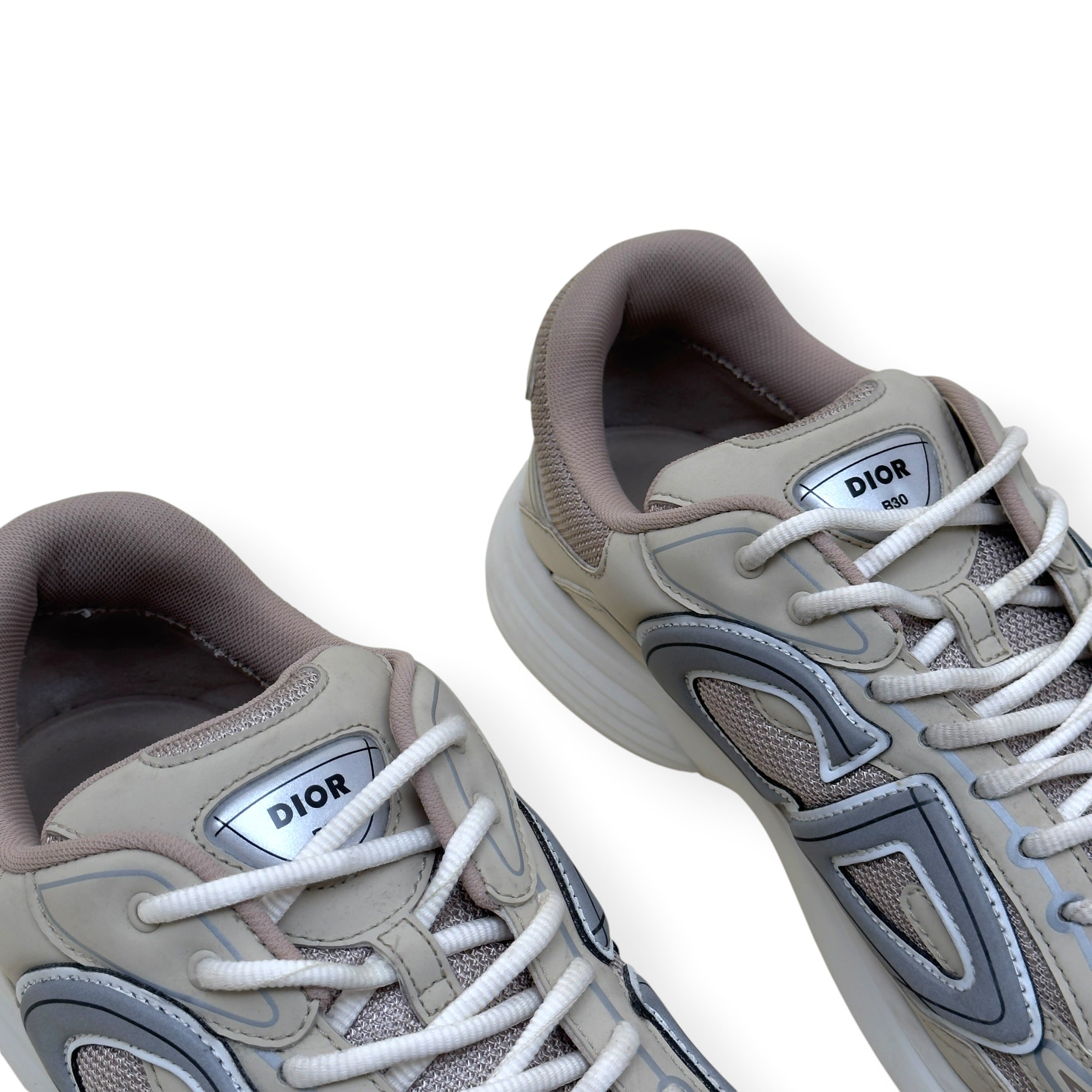 DIOR B30 SNEAKER CREAM 45 / UK11