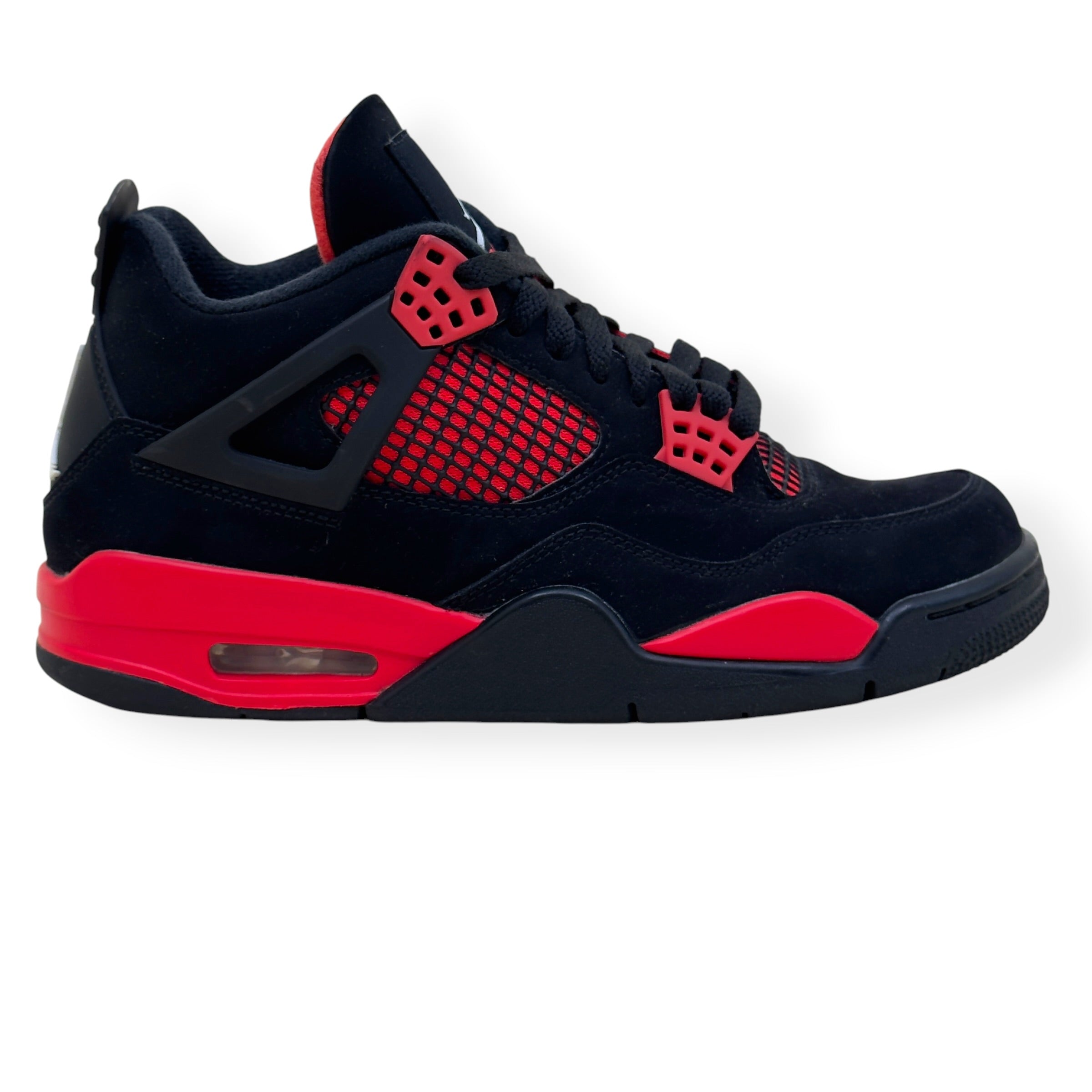 NIKE AIR JORDAN 4 SNEAKER RED THUNDER UK6.5