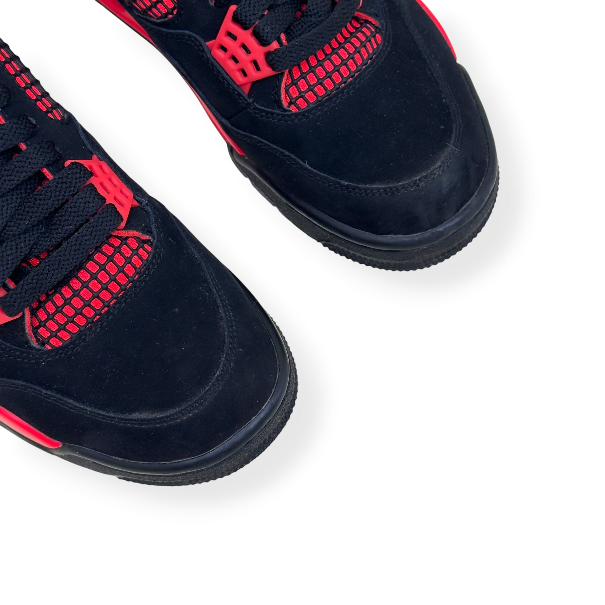 NIKE AIR JORDAN 4 SNEAKER RED THUNDER UK6.5