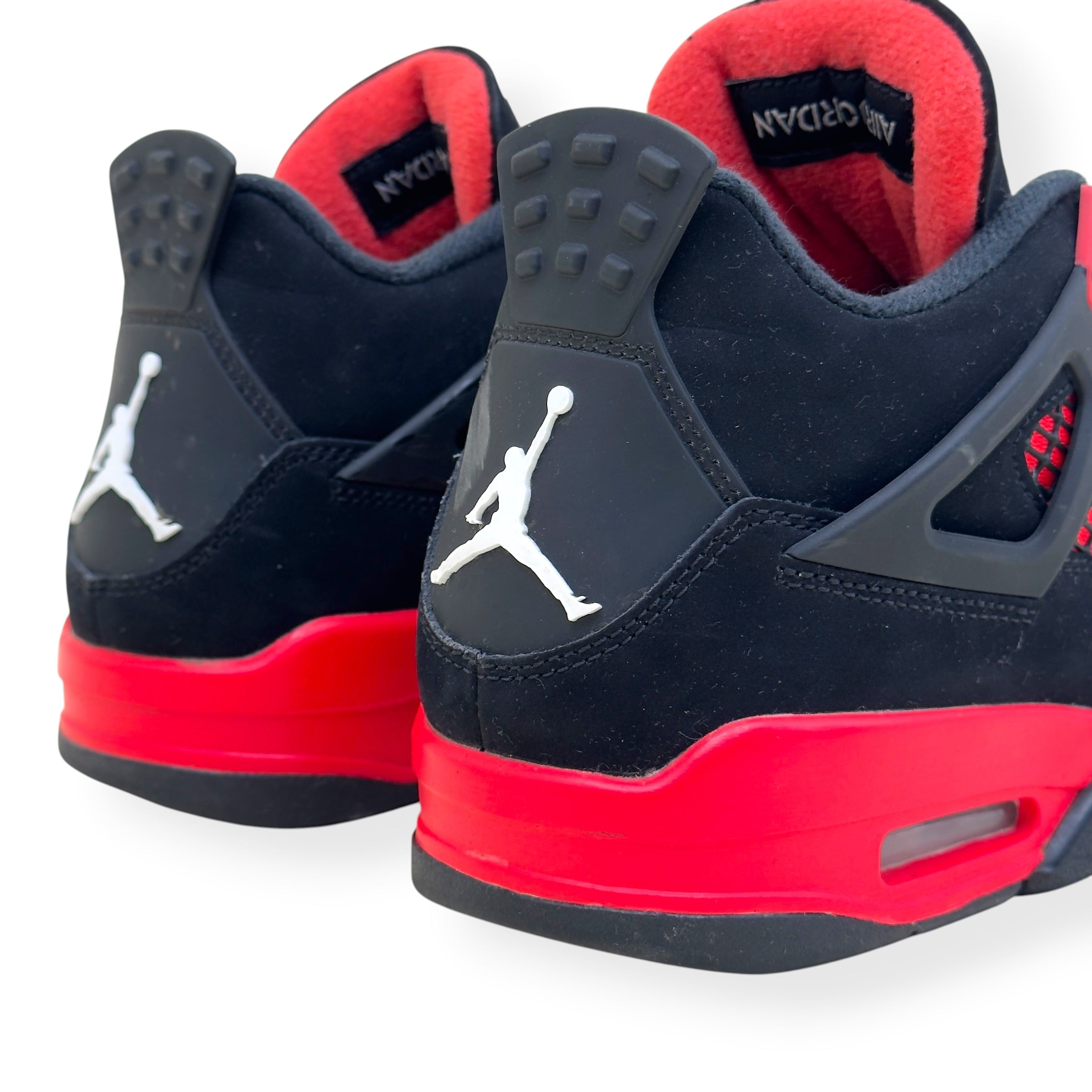 NIKE AIR JORDAN 4 SNEAKER RED THUNDER UK6.5