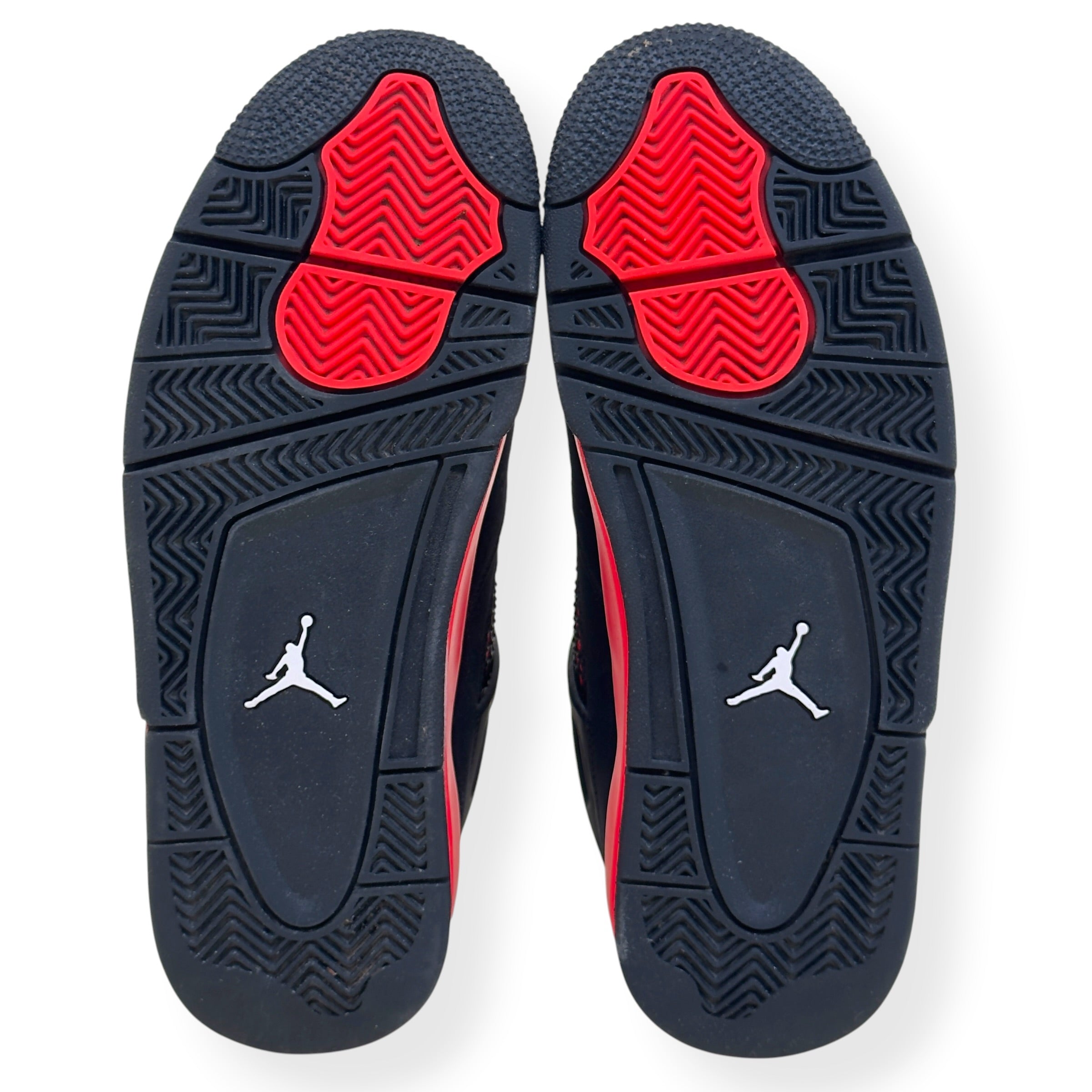 NIKE AIR JORDAN 4 SNEAKER RED THUNDER UK6.5