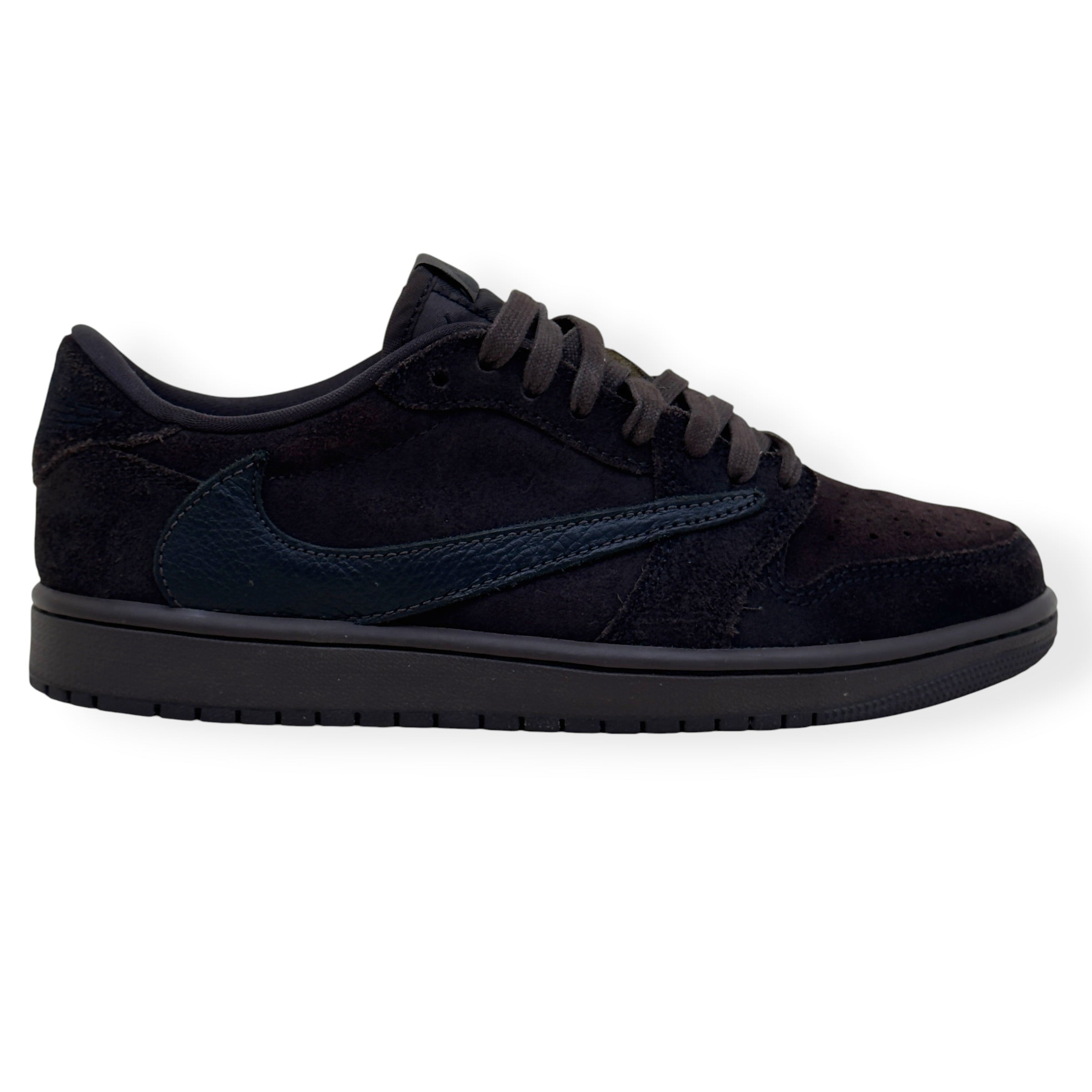 NIKE X TRAVIS SCOTT AIR JORDAN 1 RETRO LOW SNEAKER VELVET BROWN UK6