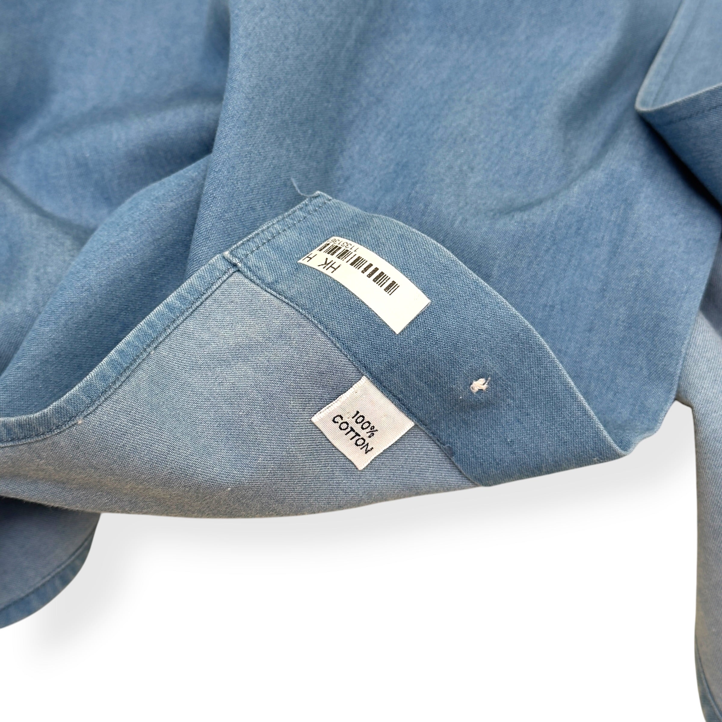 THOM SWEENEY COTTON SHIRT BLUE 18” / XL