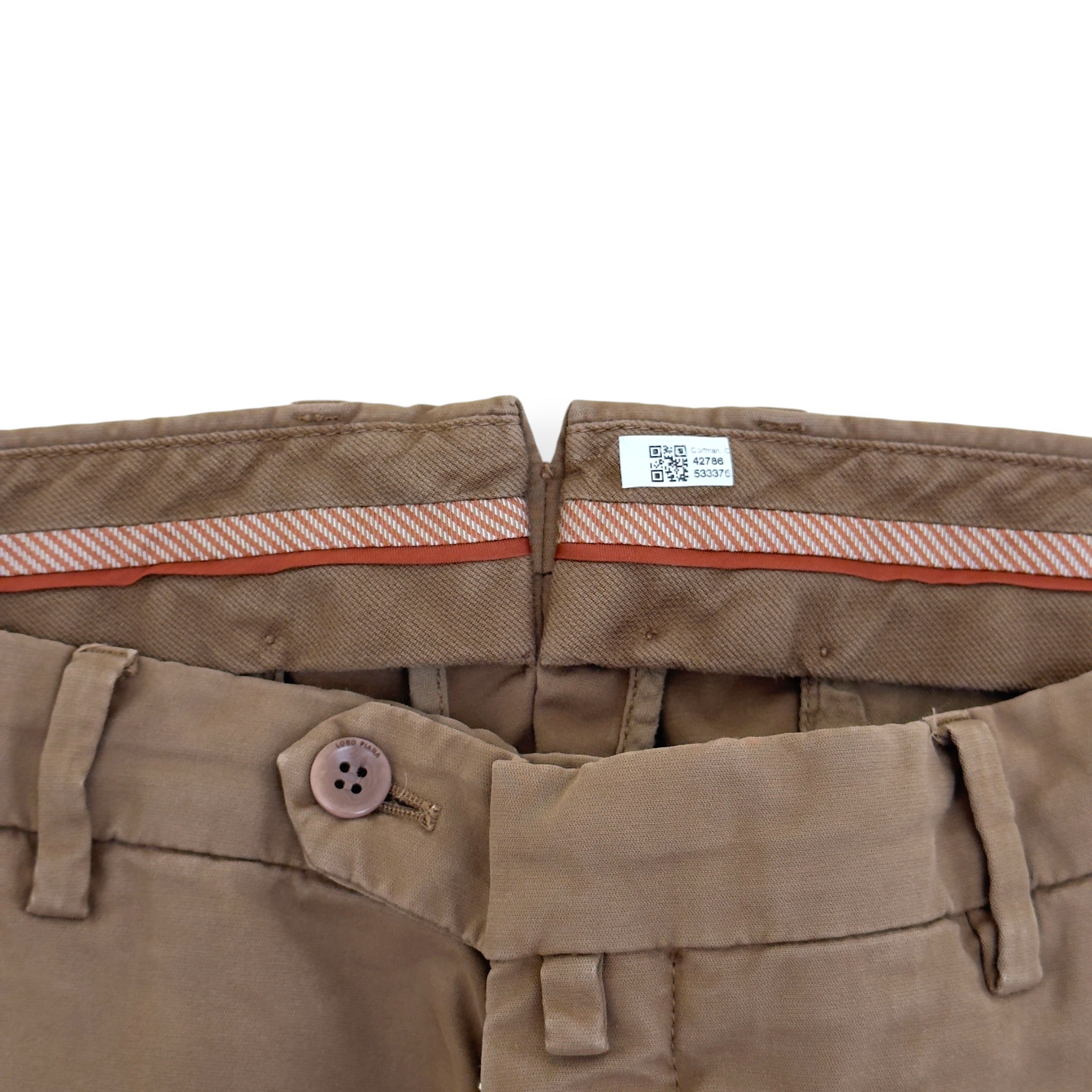 LORO PIANA CHINO TROUSER TAN 50 / L