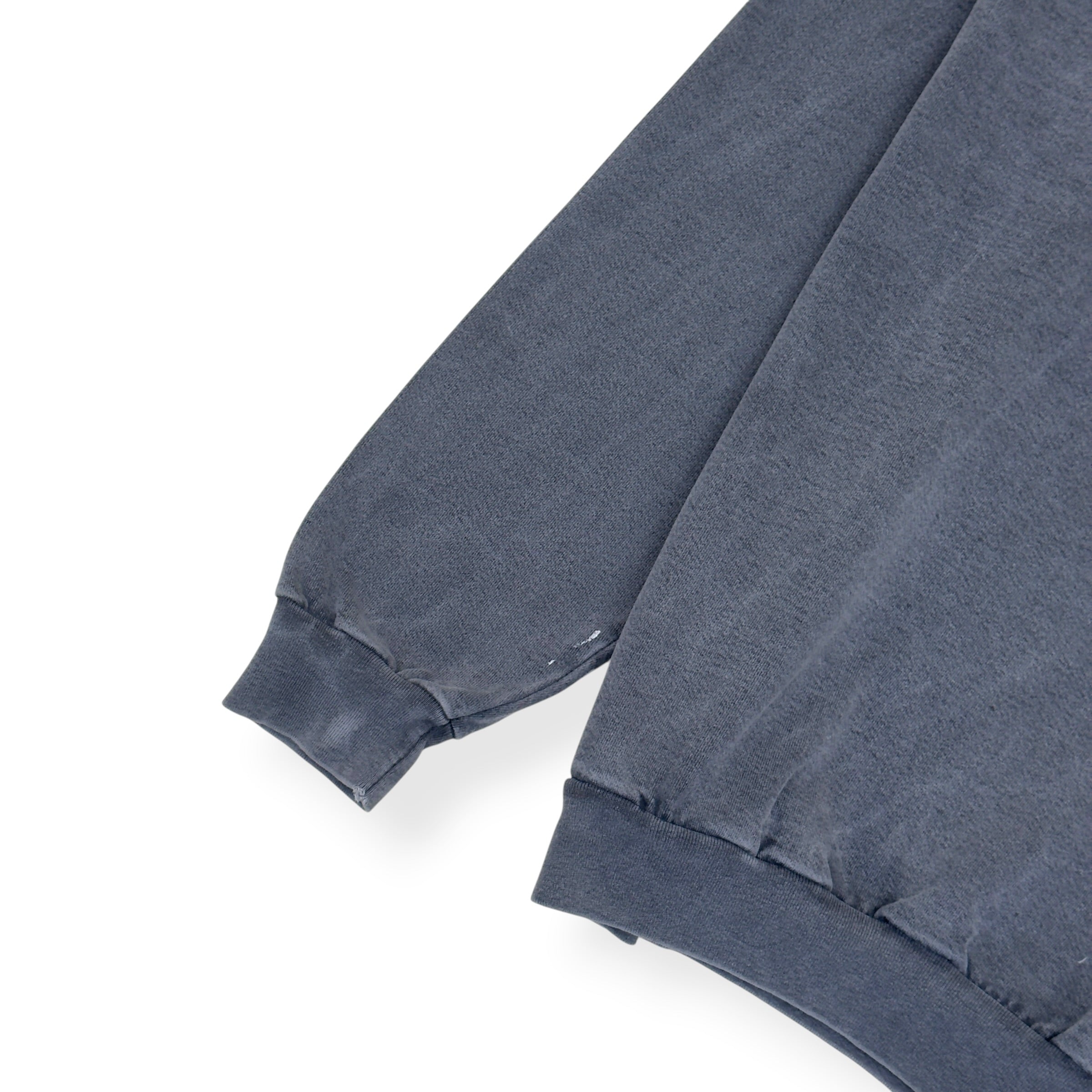 FOUR:FIFTEEN.AM GRAPHIC PRINT FADED SWEATSHIRT GREY XL