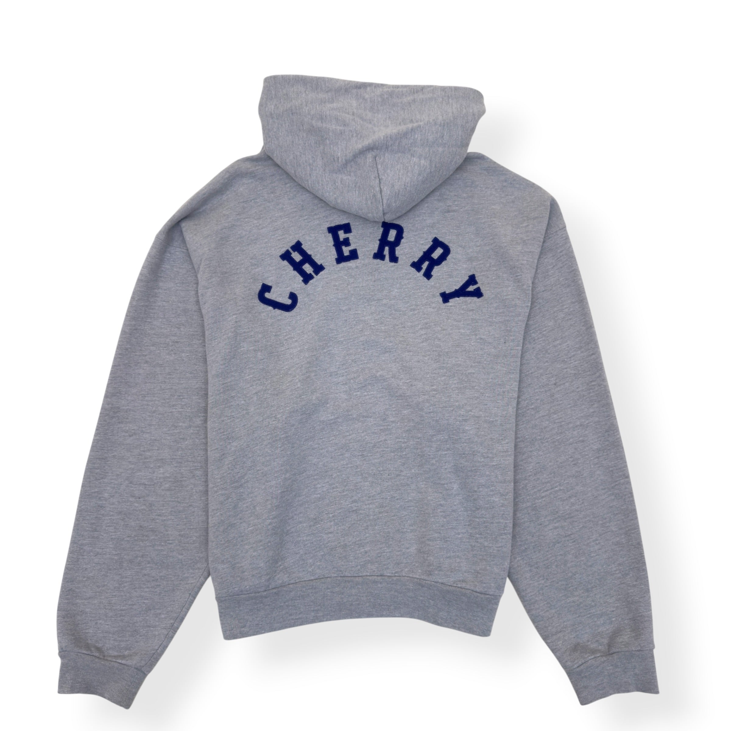 CHERRY LA ZIP-UP HOODIE GREY / BLUE XL