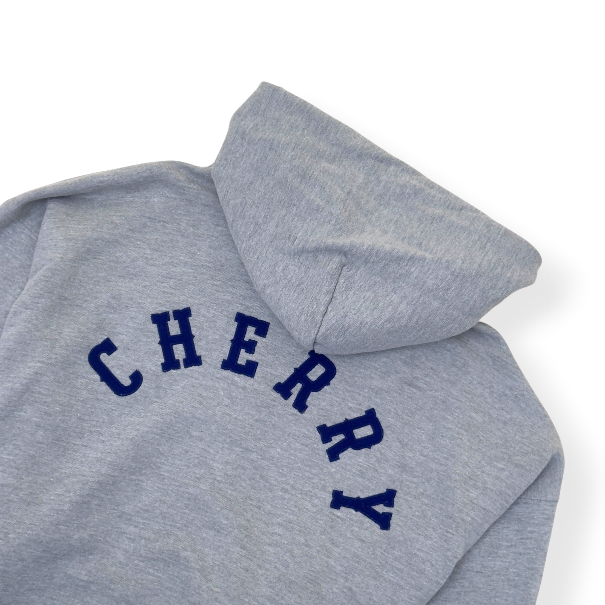 CHERRY LA ZIP-UP HOODIE GREY / BLUE XL