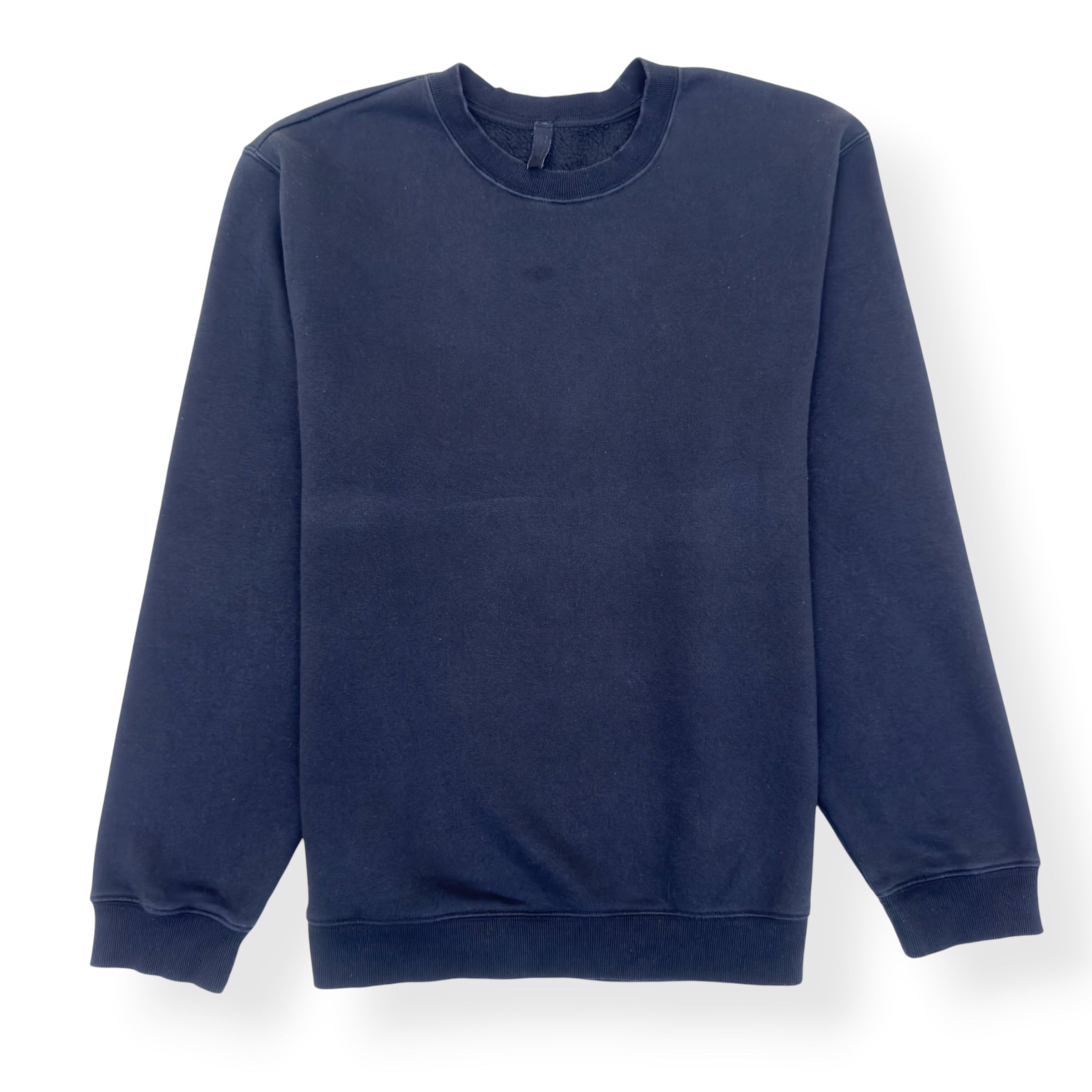 SKIMS FLEECE LOUNGE SWEATSHIRT BLACK XL