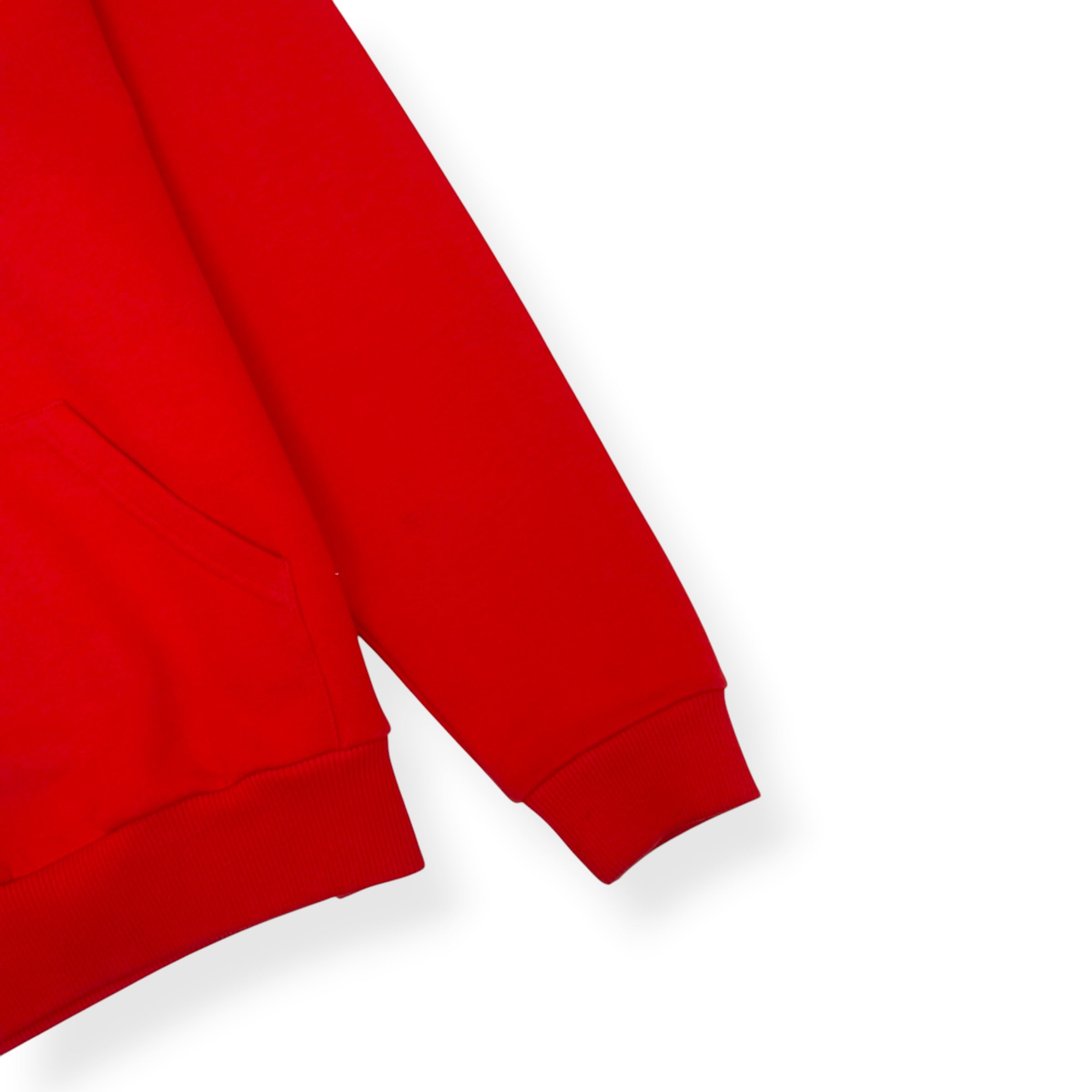 GIVENCHY LOGO HOODIE RED XS