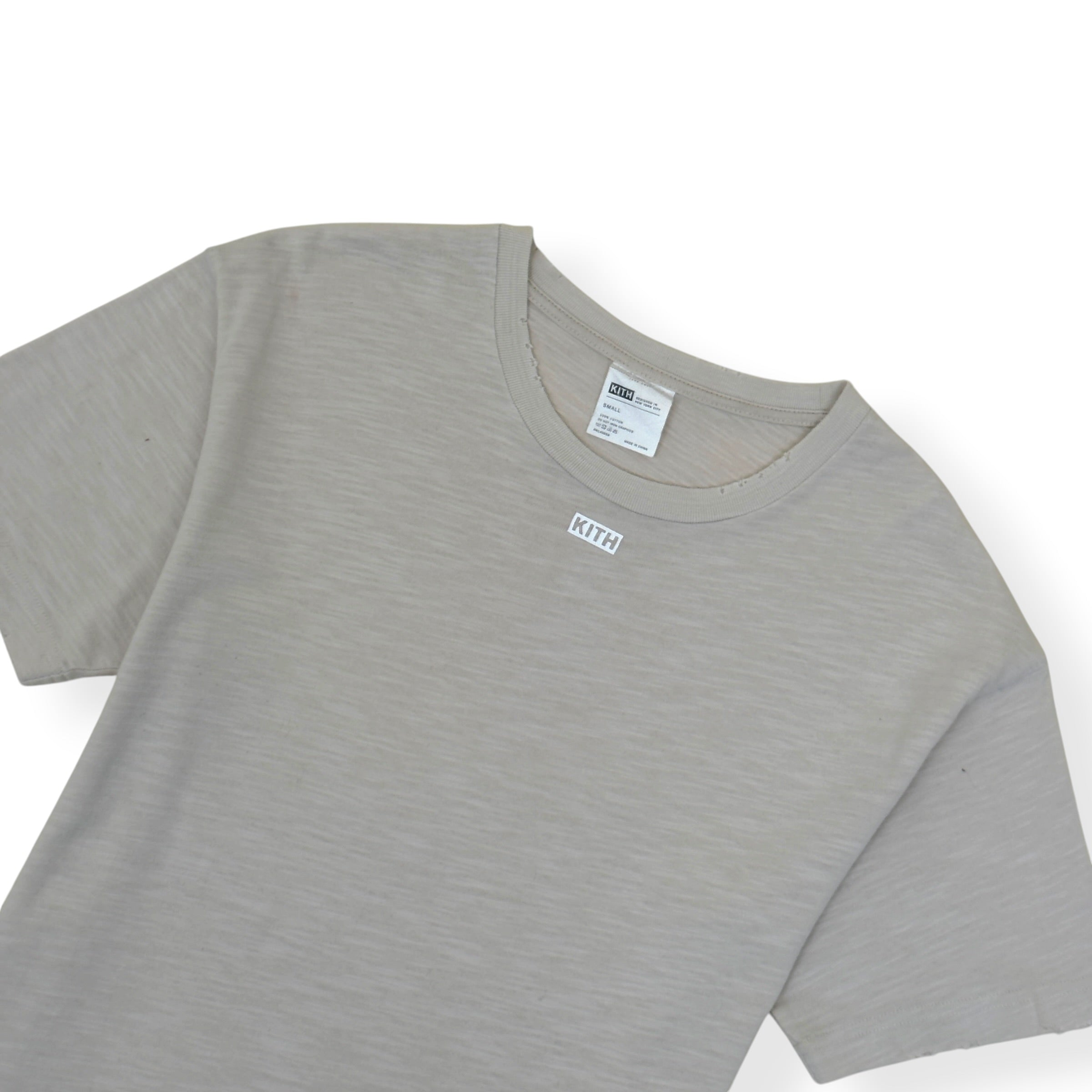 KITH LOGO T-SHIRT GREY S