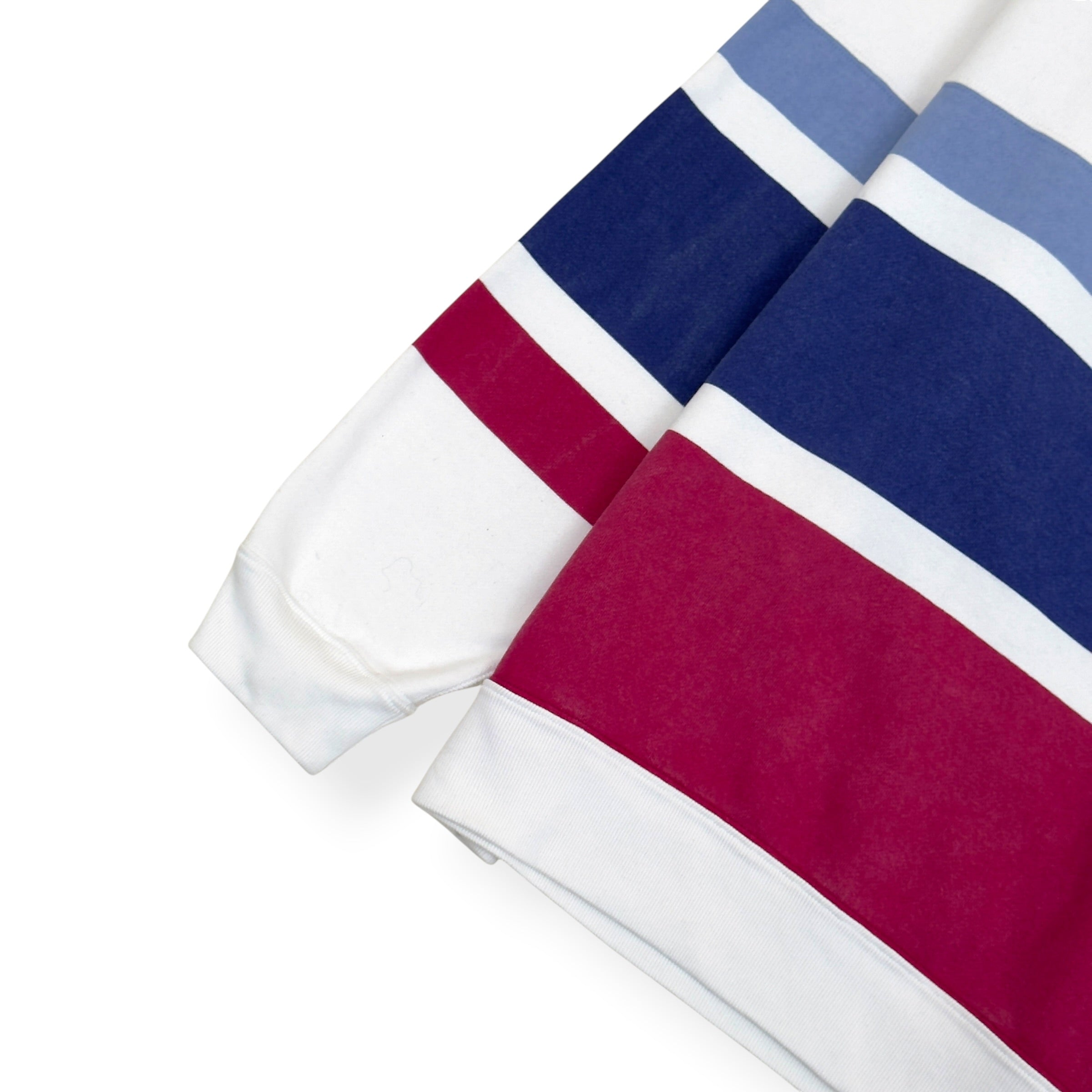 ISABEL MARANT MEYOAN STRIPED SWEATSHIRT WHITE / RED /BLUE L