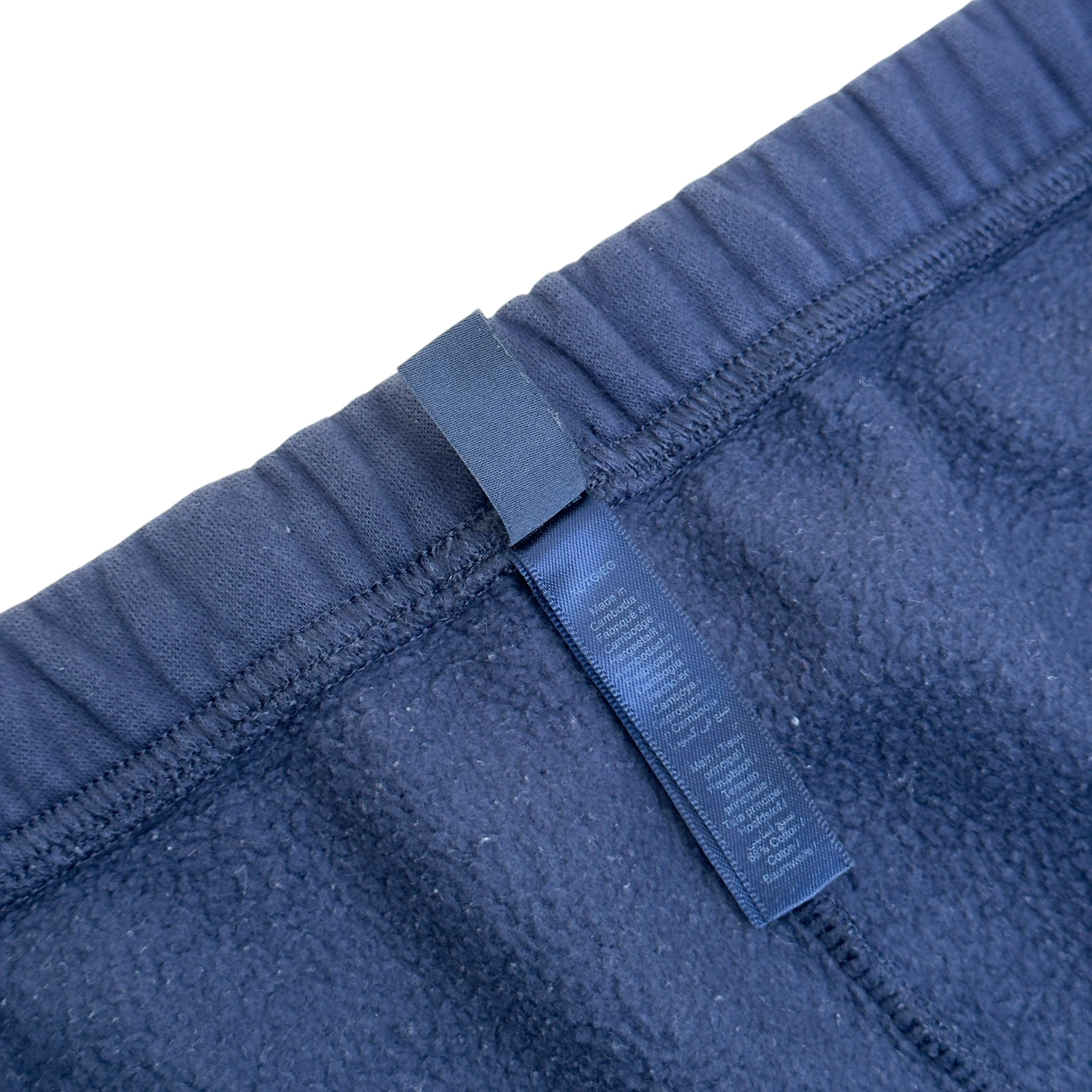 SKIMS FLEECE LONGE SWEATPANTS NAVY XL