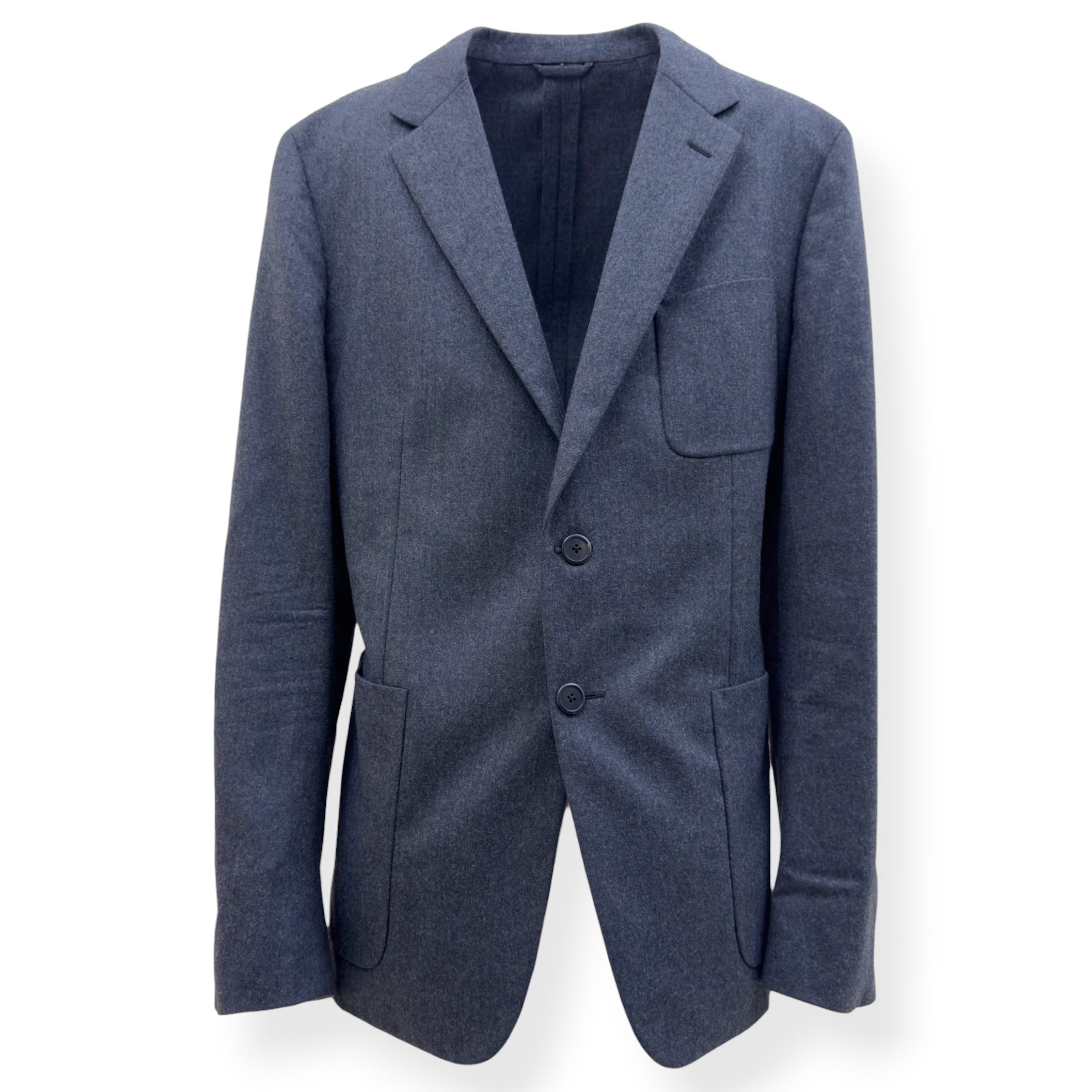 PRADA WOOL BLAZER GREY 54R / XL