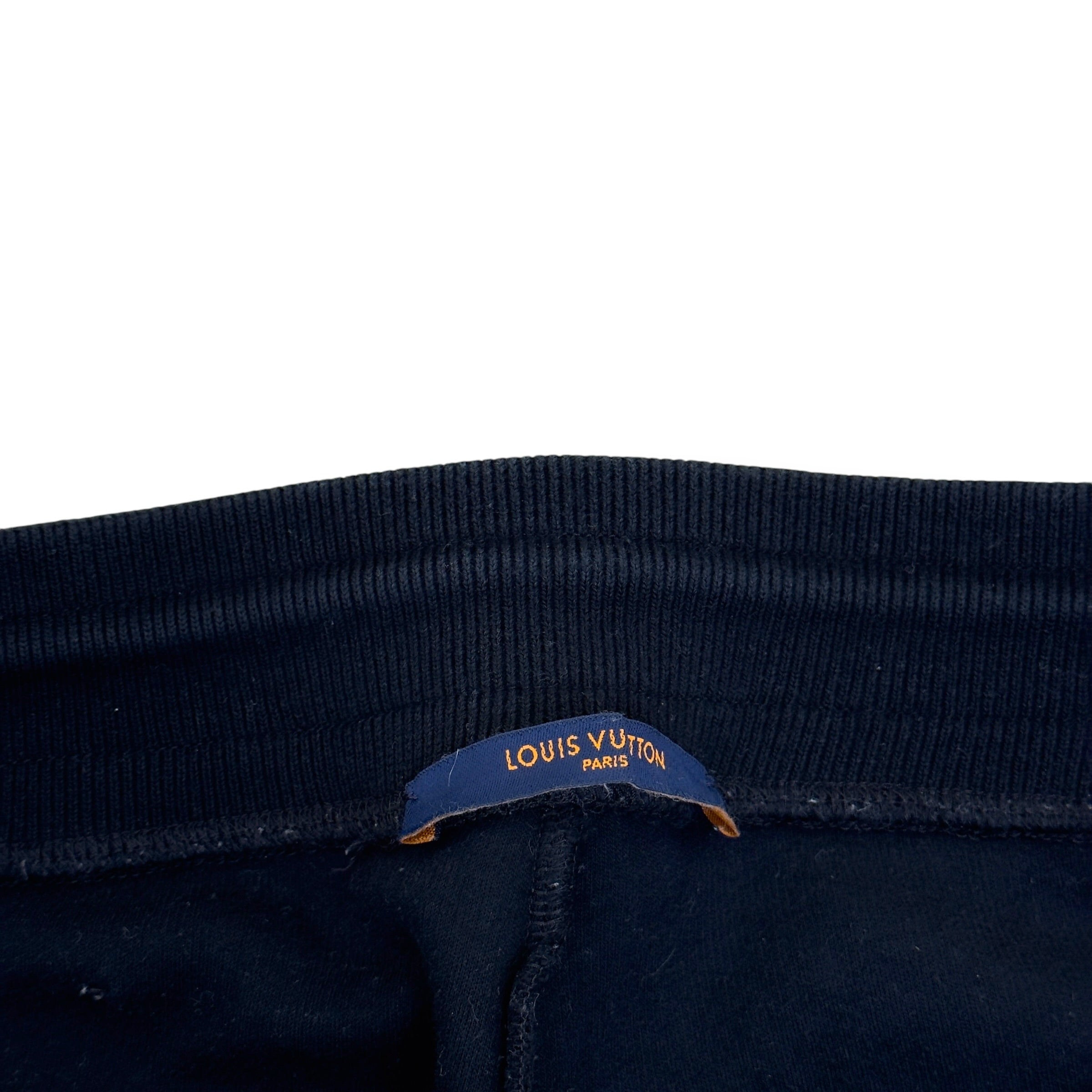 LOUIS VUITTON STAPLES EDITION SWEATPANTS BLACK XXL