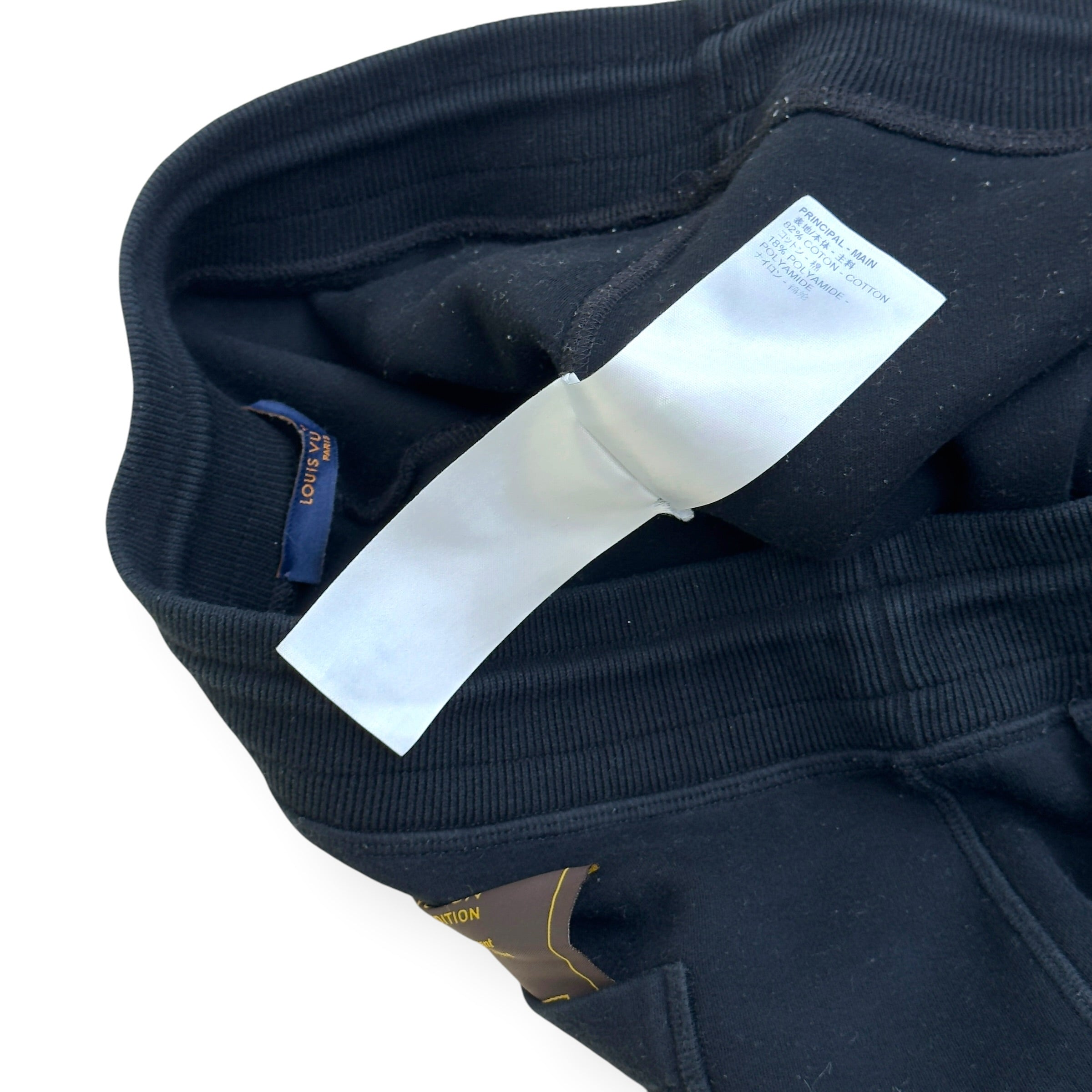 LOUIS VUITTON STAPLES EDITION SWEATPANTS BLACK XXL
