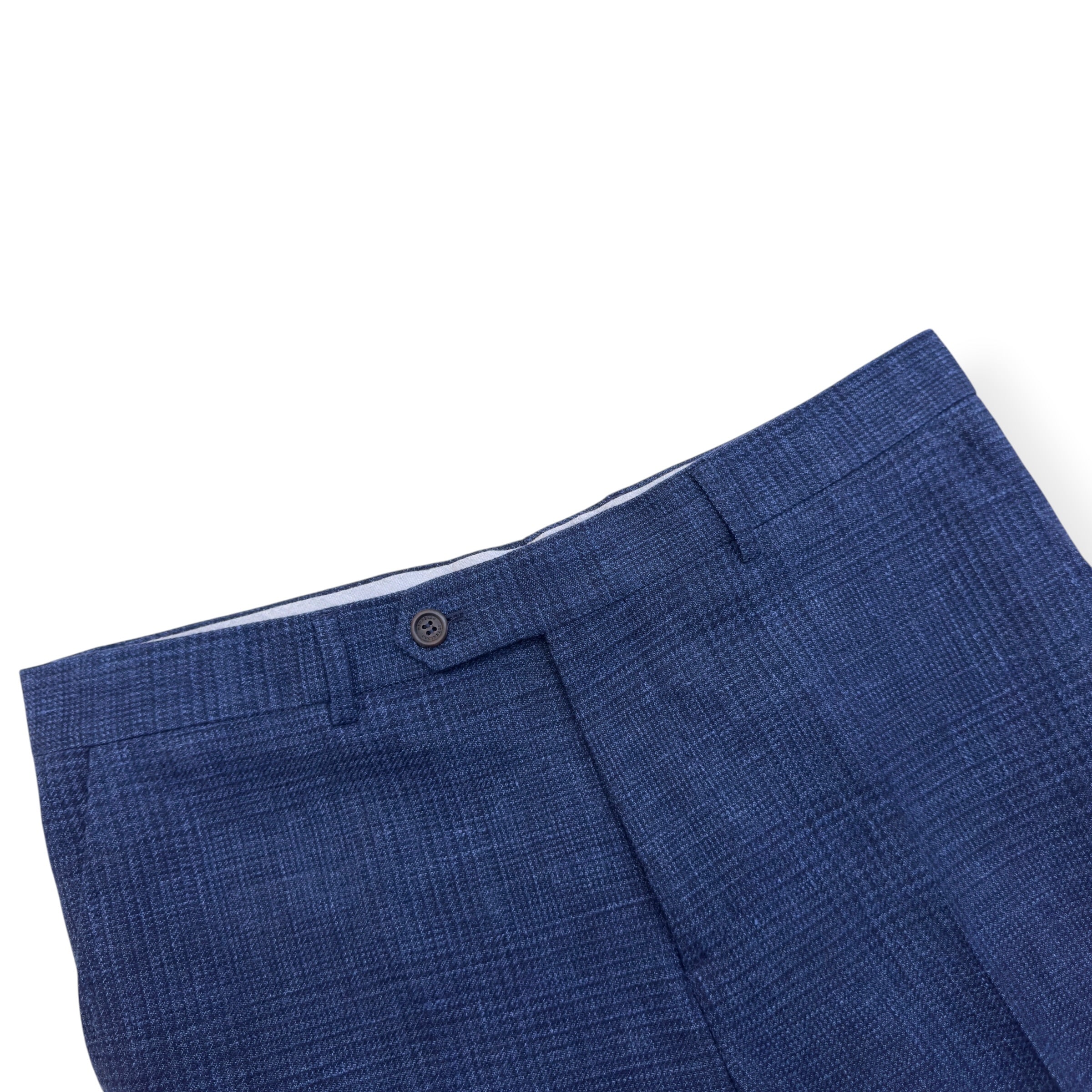 BRUNELLO CUCINELLI WOOL LINEN SUIT BLUE 52 / 54 / XL