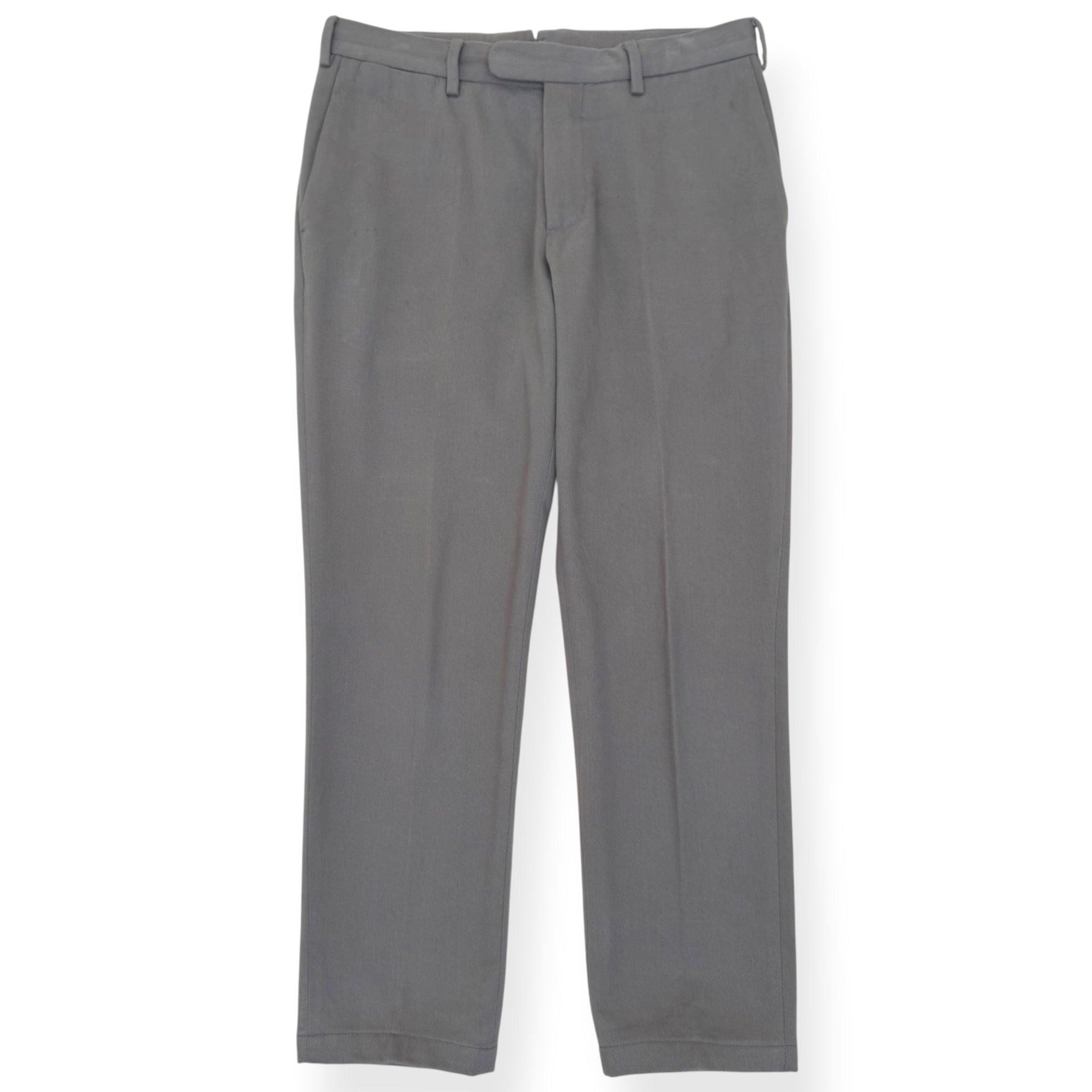 THOM SWEENEY COTTON TROUSERS OLIVE 50 / M