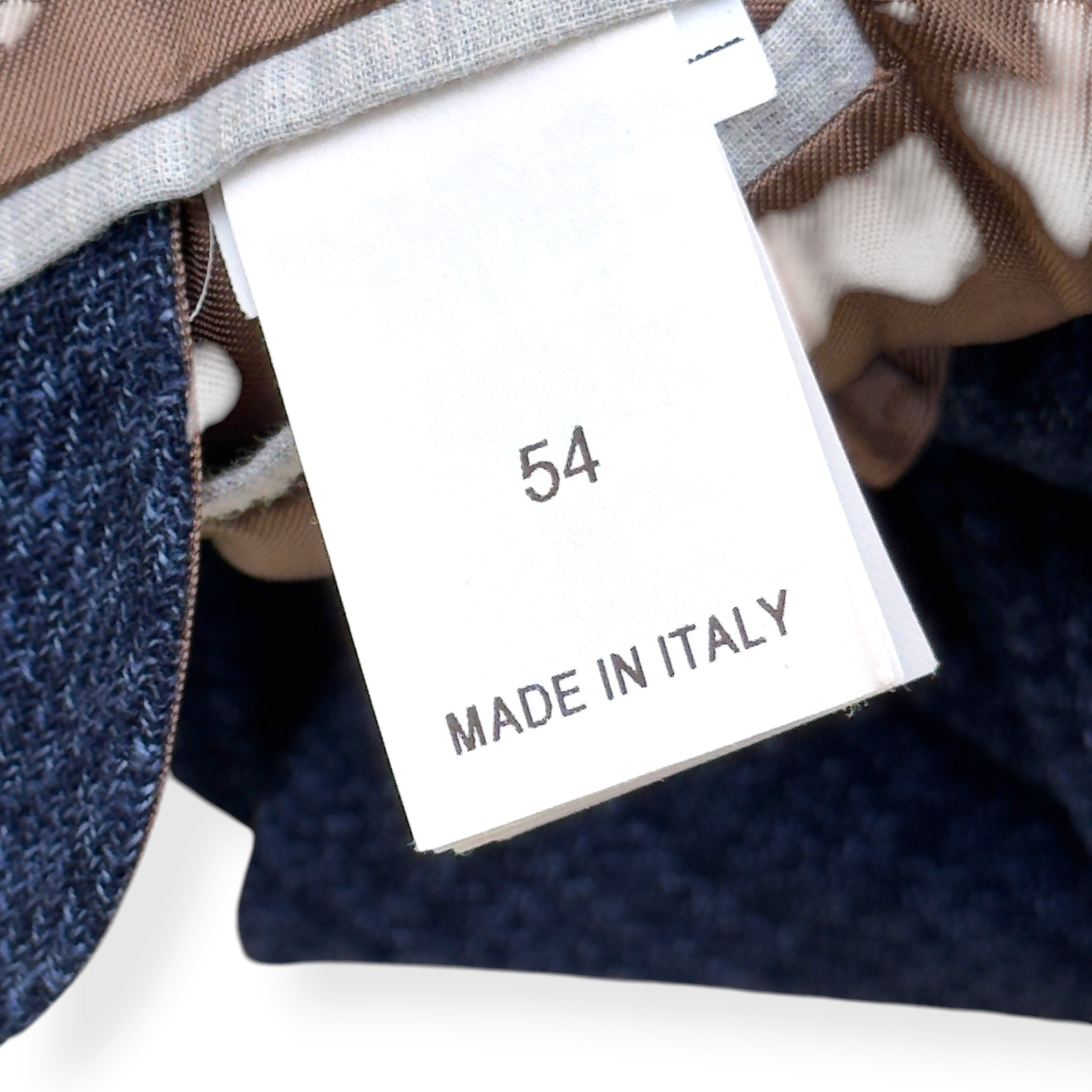 BRUNELLO CUCINELLI WOOL LINEN SUIT BLUE 52 / 54 / XL