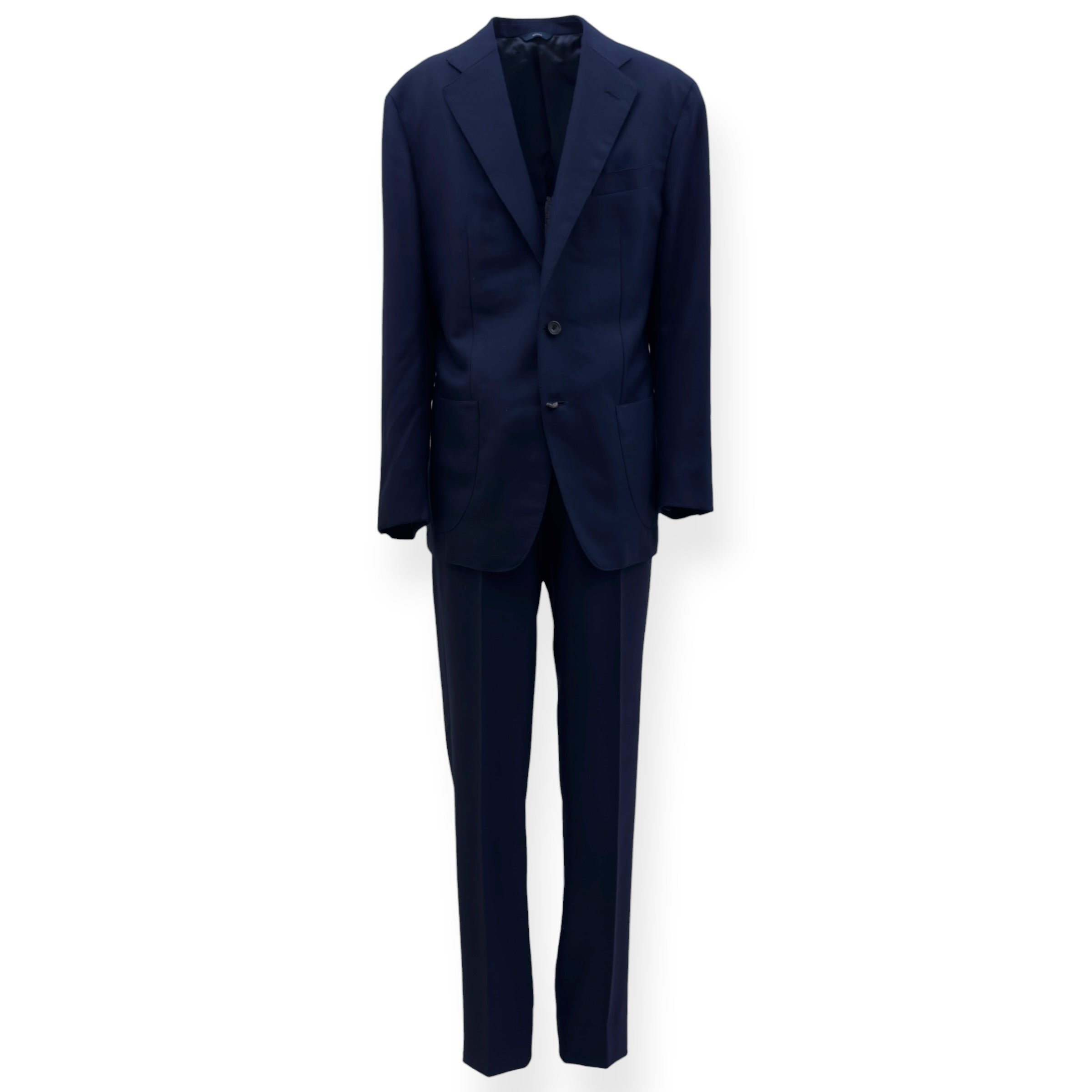 THOM SWEENEY WOOL SUIT NAVY 54 / XL