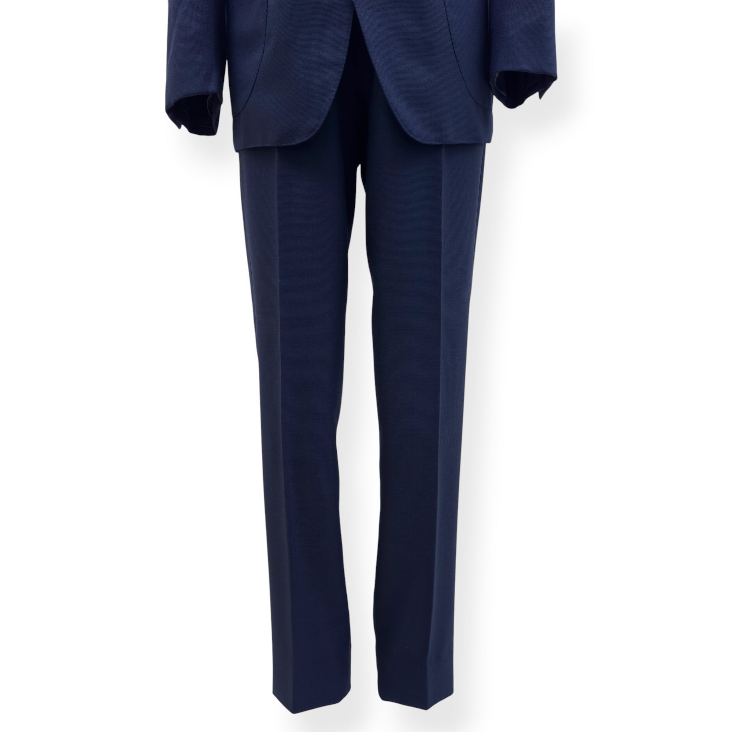 THOM SWEENEY WOOL SUIT NAVY 54 / XL